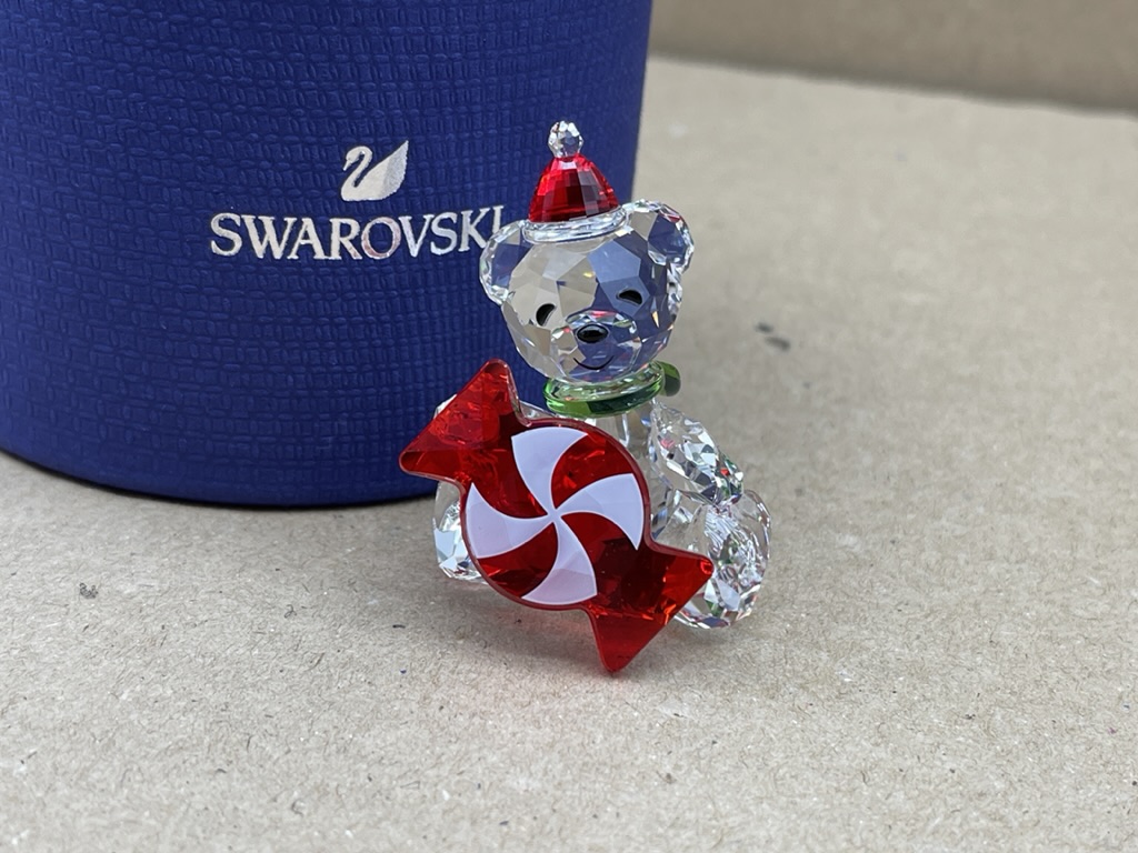  Swarovski Figur 5597045 Kris Bär 2021 Weihnachten 4,3 cm. Neuware  