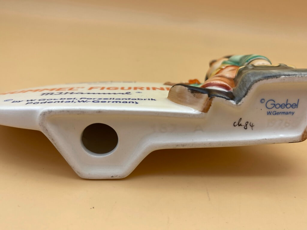  Hummel Figur 187A Händlerschild / Aufsteller 14 cm. 1 Wahl Top Zustand.