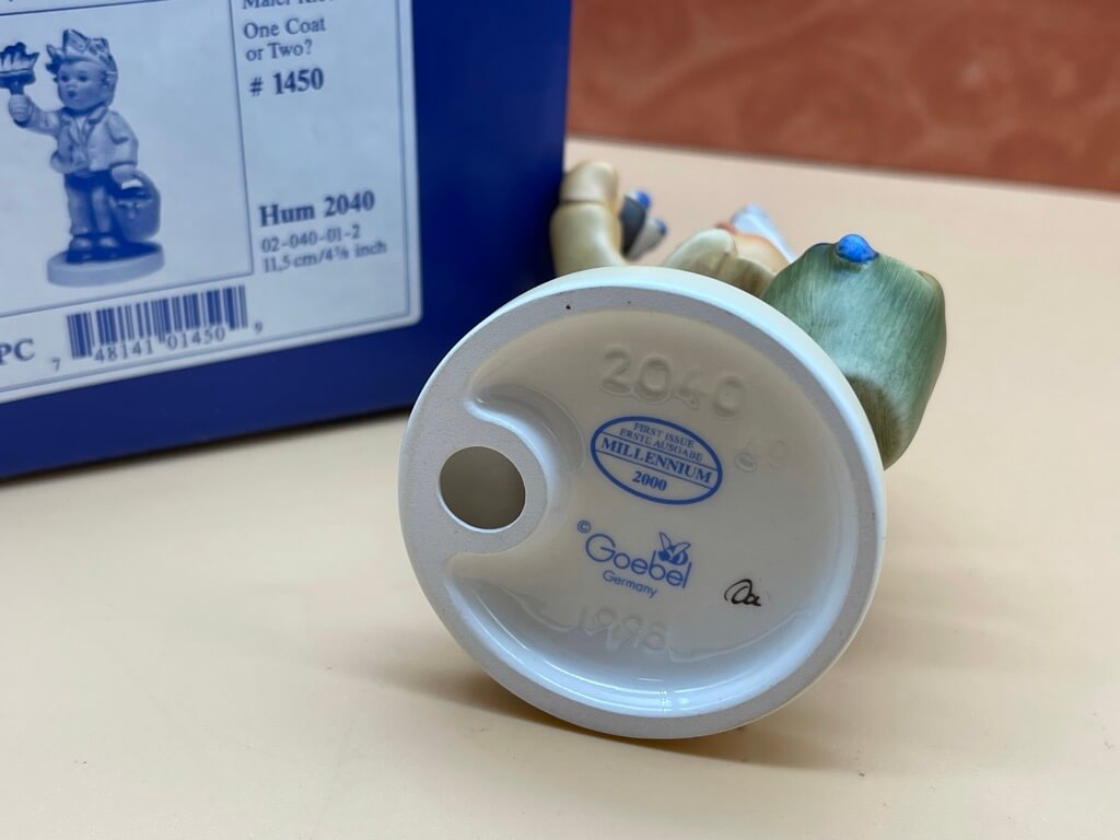  Hummel Figur 2040 Maler Kleksel 11,6 cm. 1 Wahl - mit Ovp - Top Zustand