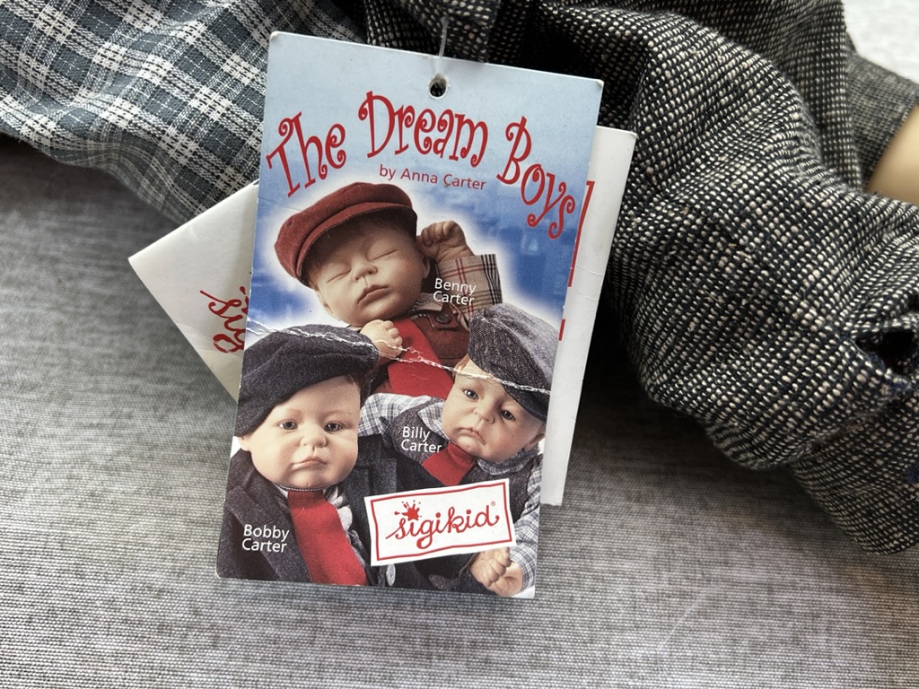 Sigikid Künstlerpuppe Vinyl Puppe 48 cm. Top Zustand. 