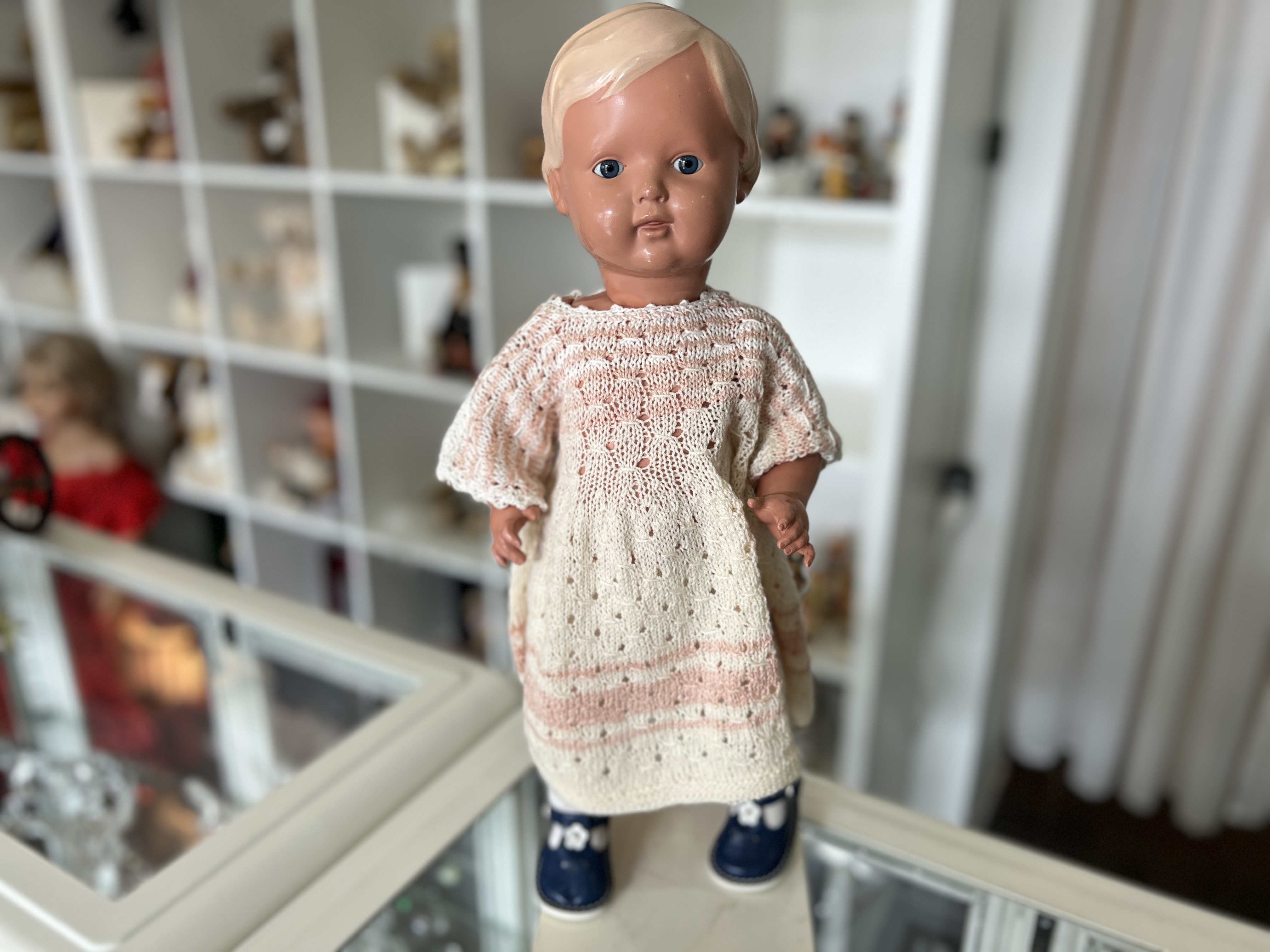 Schildkrötpuppe Puppe 49 cm. Top Zustand  