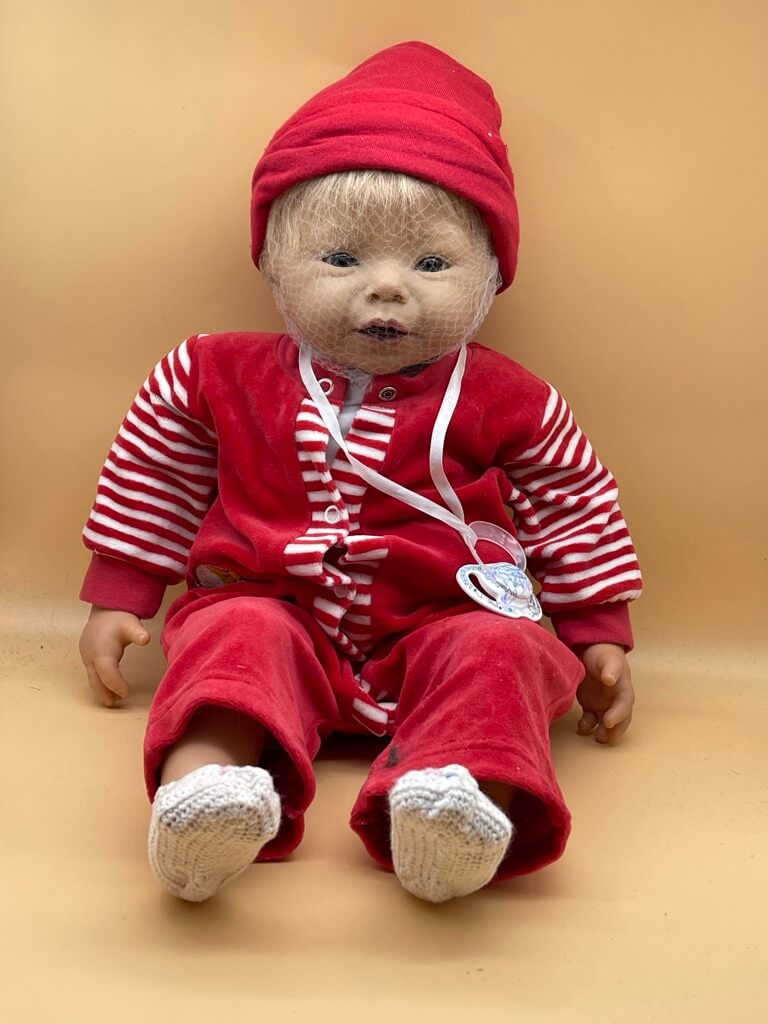 Marie Mischell Künstlerpuppe Vinyl Puppe 56 cm. Top Zustand