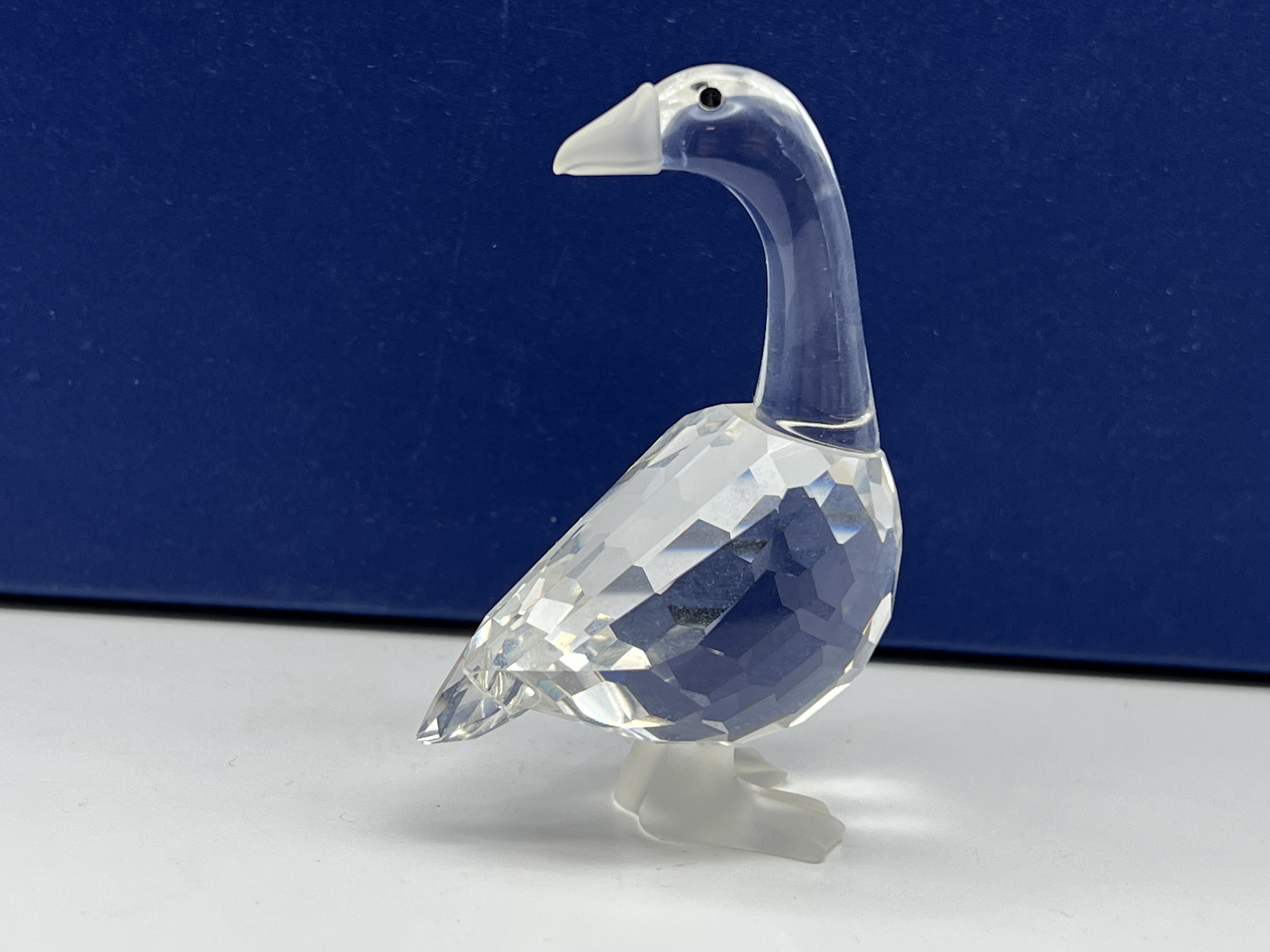  Swarovski Figur Kristall 174960 Große Gans Mutter 6,5 cm. Top Zustand   