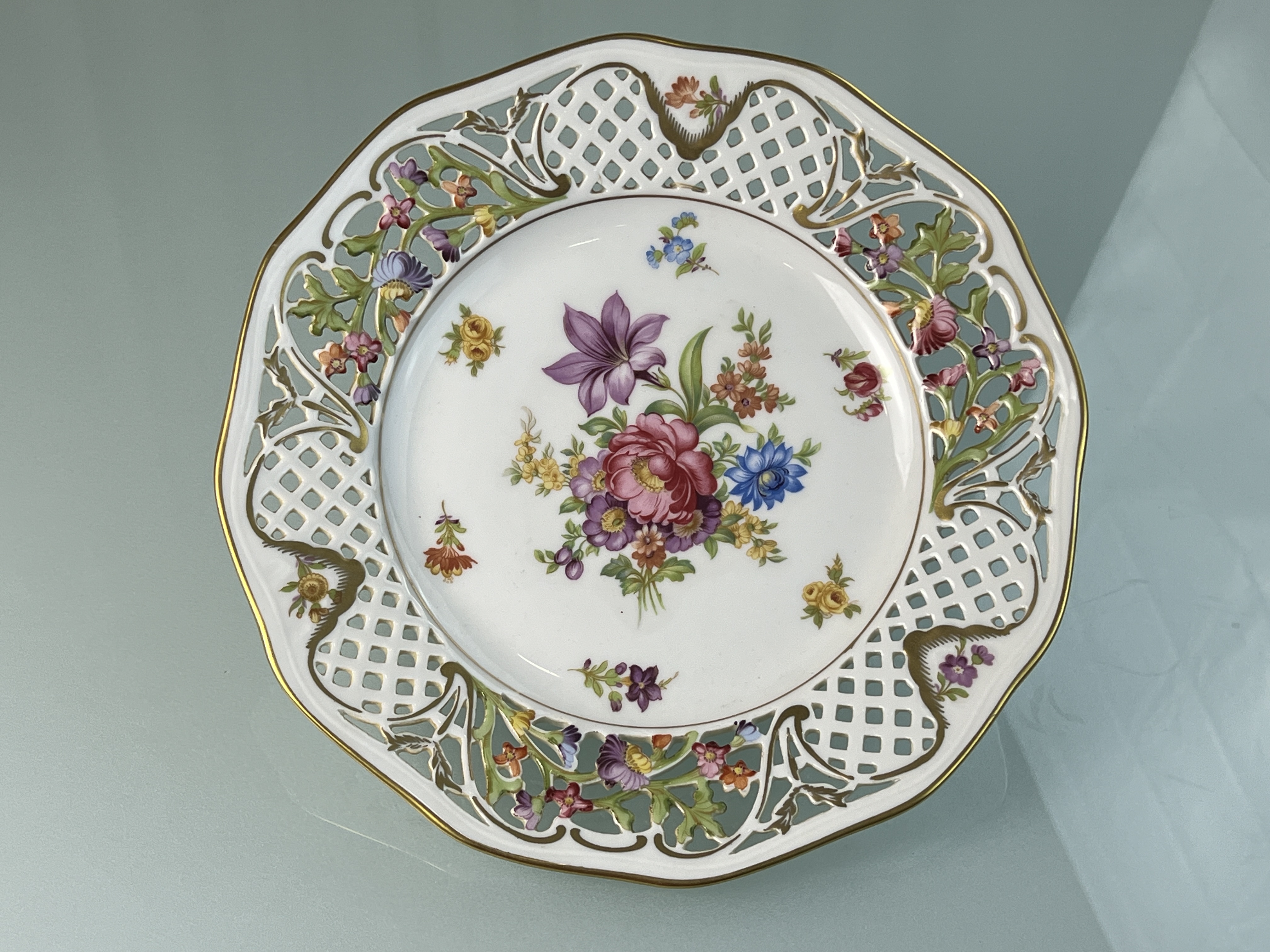 Schumann Arzberg Bruchkorb Teller Porzellan 16,3 cm Ø. 1 Wahl Top Zustand 