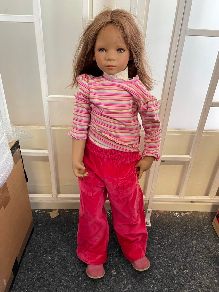 Annette Himstedt Puppe 89 cm. Top Zustand.   