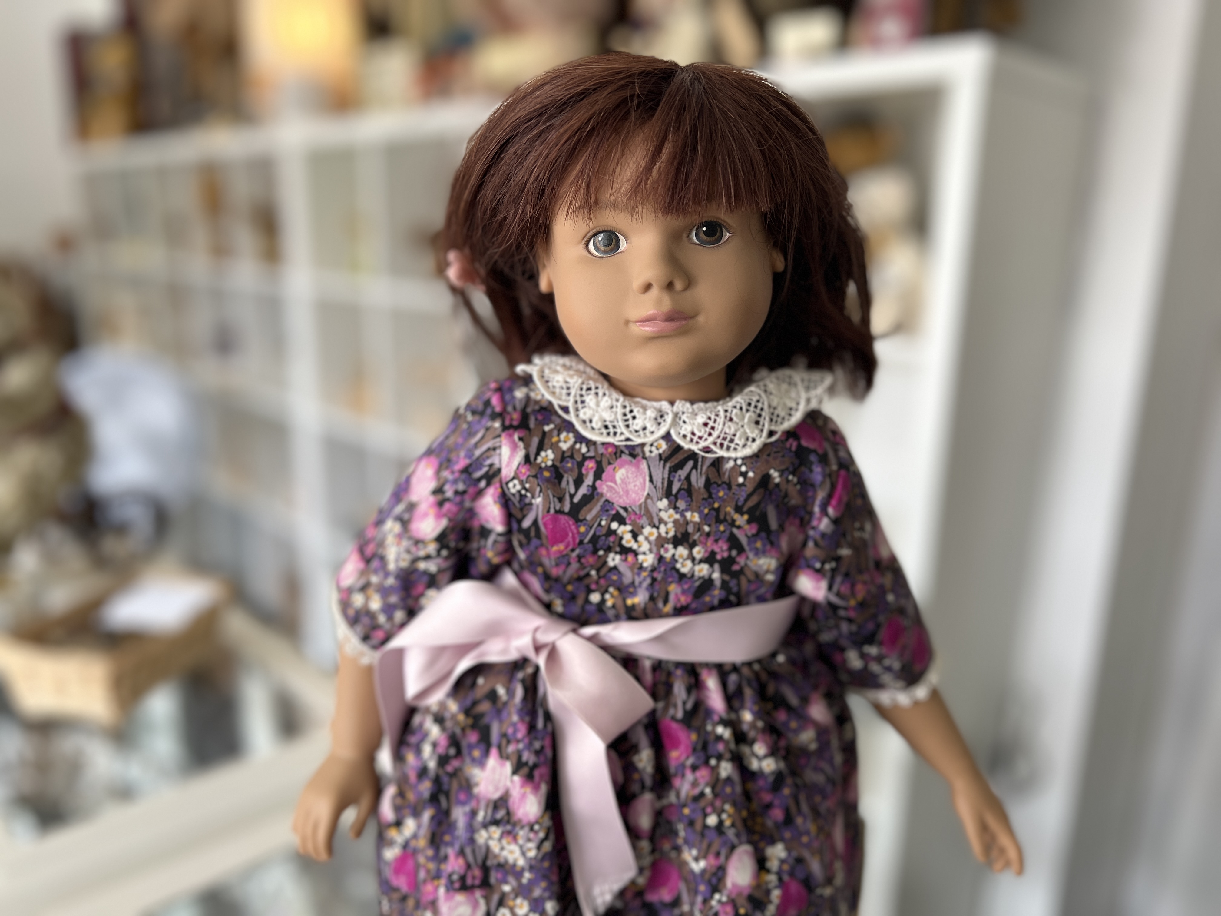 Sigikid Künstlerpuppe Vinyl Puppe 53 cm. Top Zustand. 