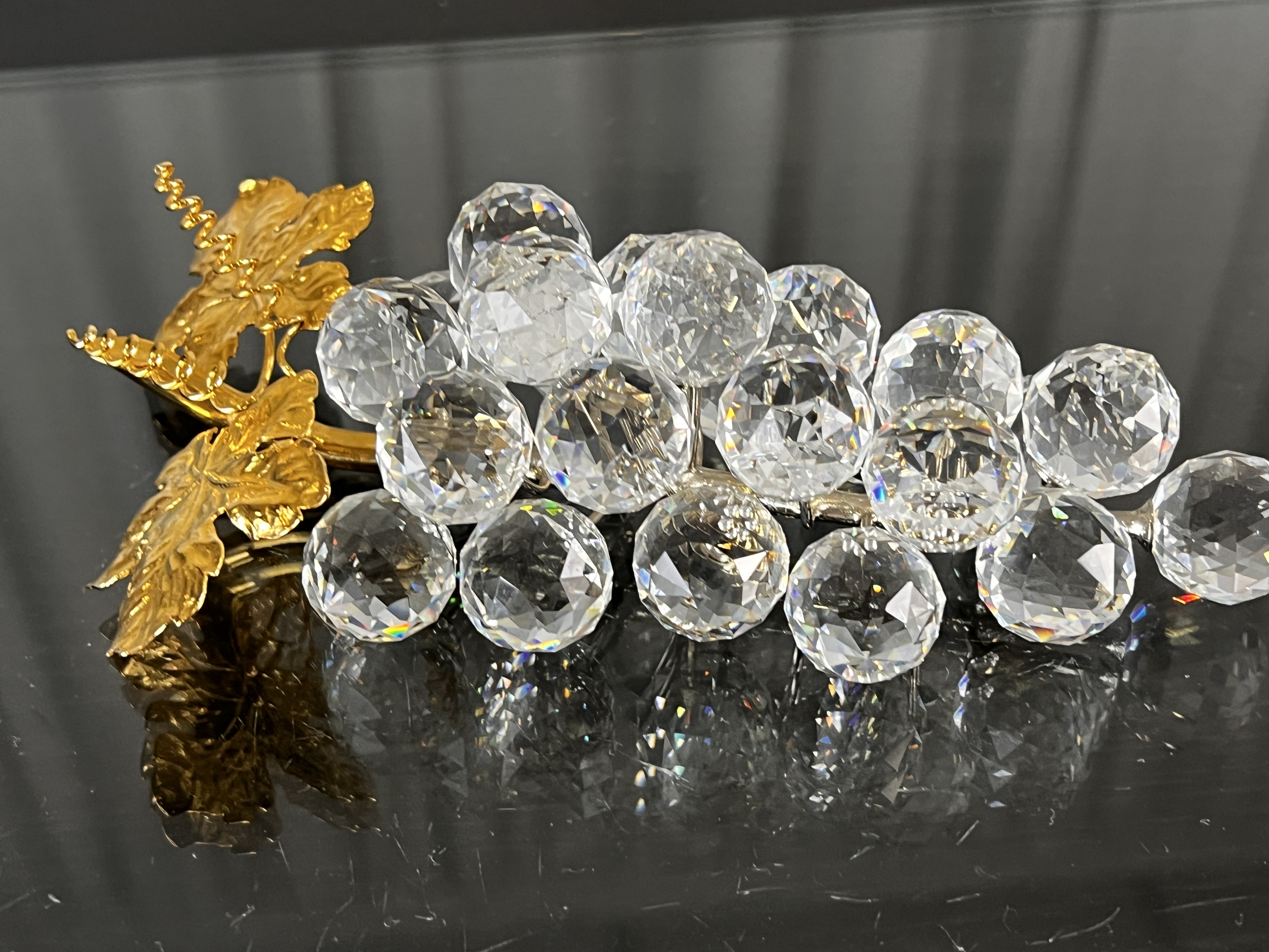 Swarovski Figur 011864 Weintrauben 17 cm. Top Zustand 