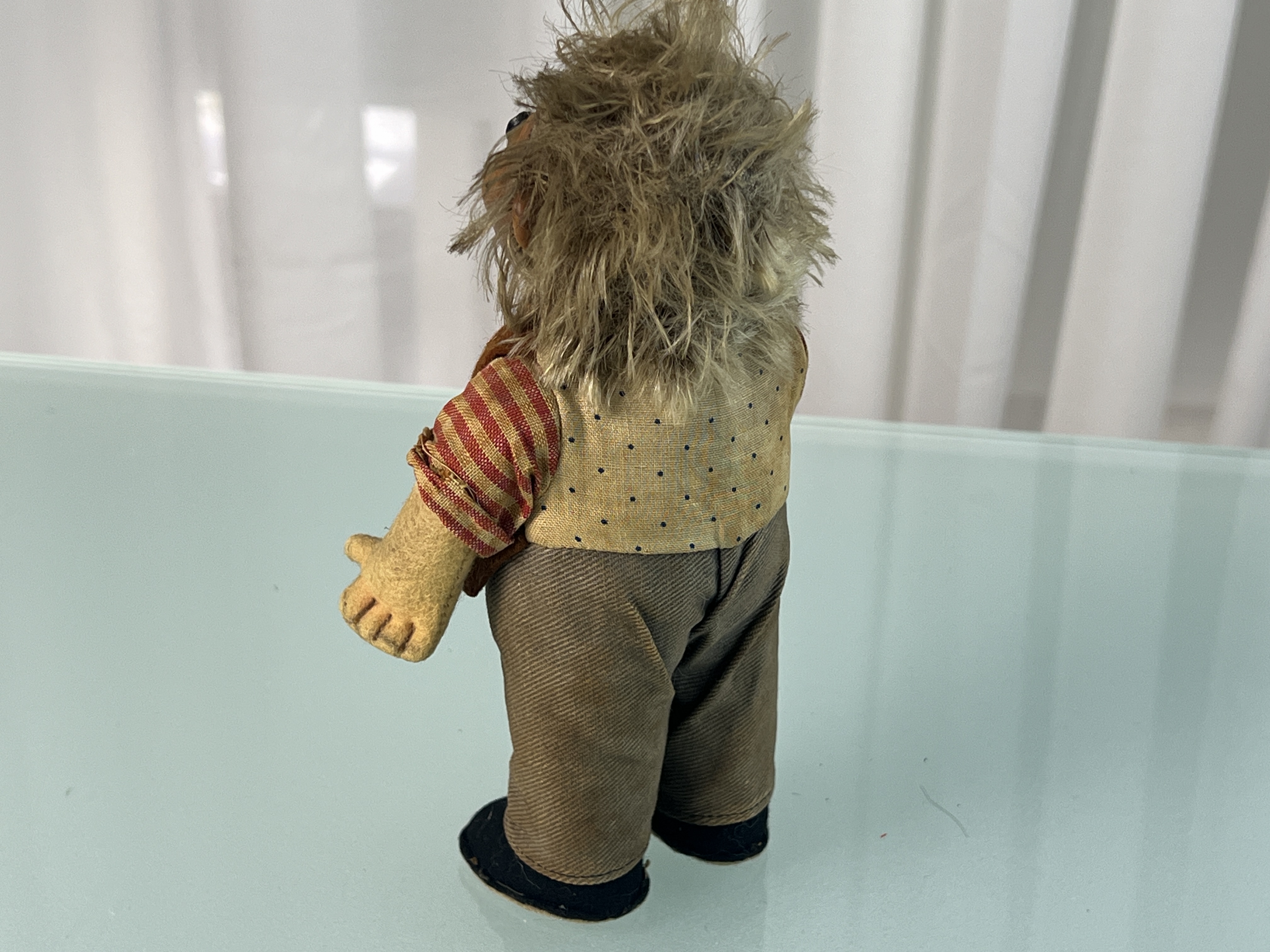 Steiff Tier Mecki Igel 17 cm. Zustand siehe Fotos 