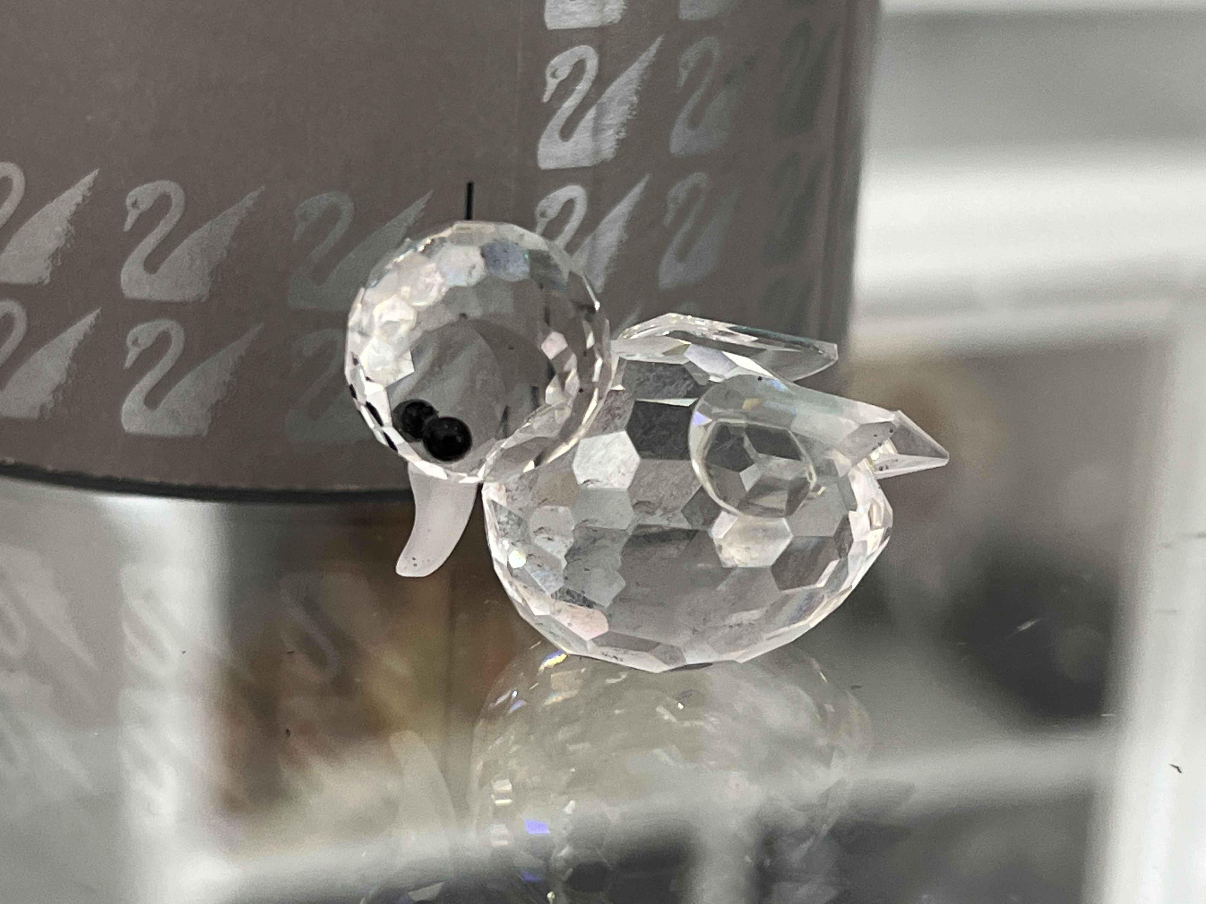  Swarovski Figur 012531 Ente 3,5 cm. Ovp & Zertifikat. Top Zustand 