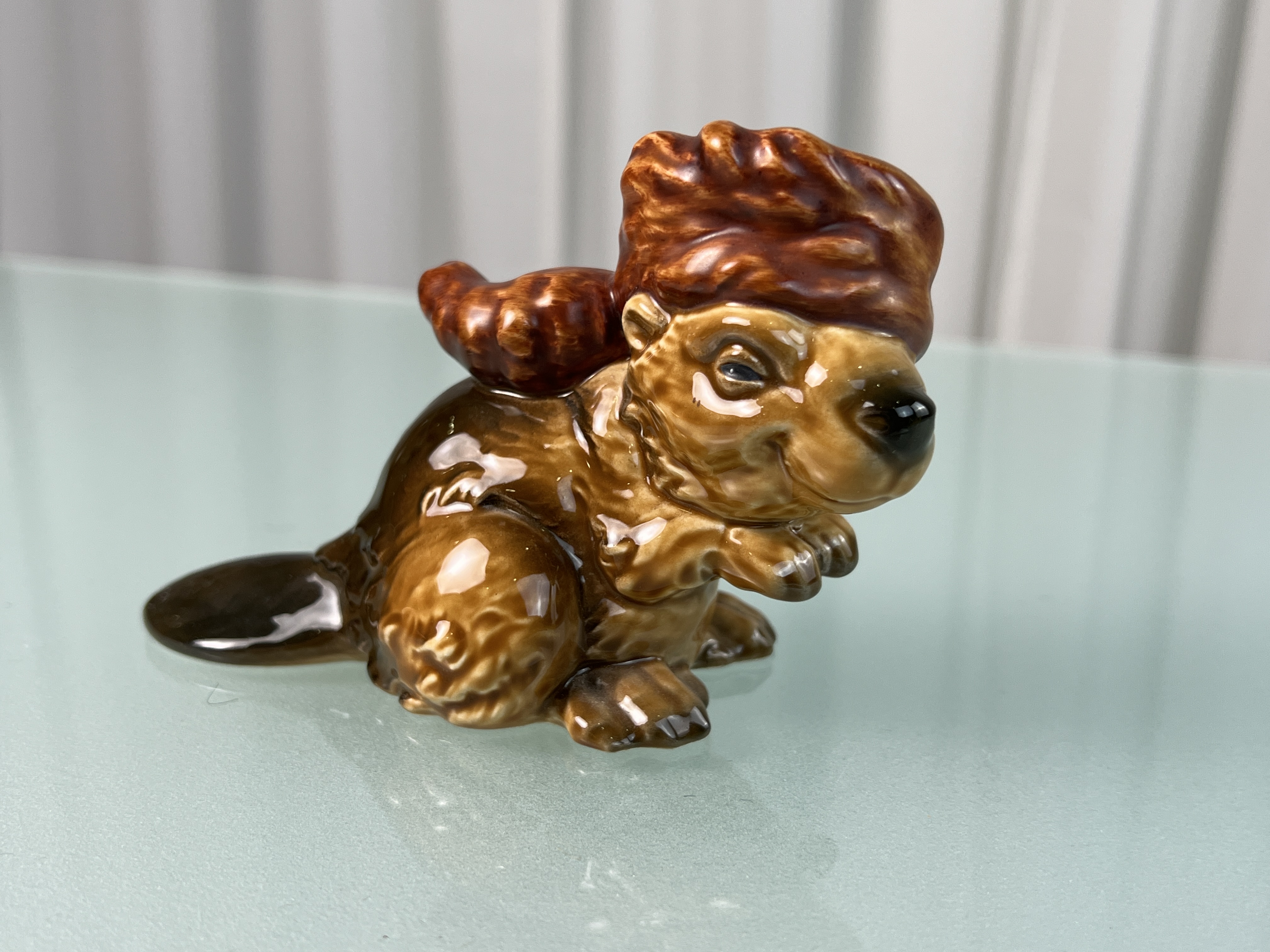 Goebel Vogel Figur Biber 9 cm. 1 Wahl Top Zustand     