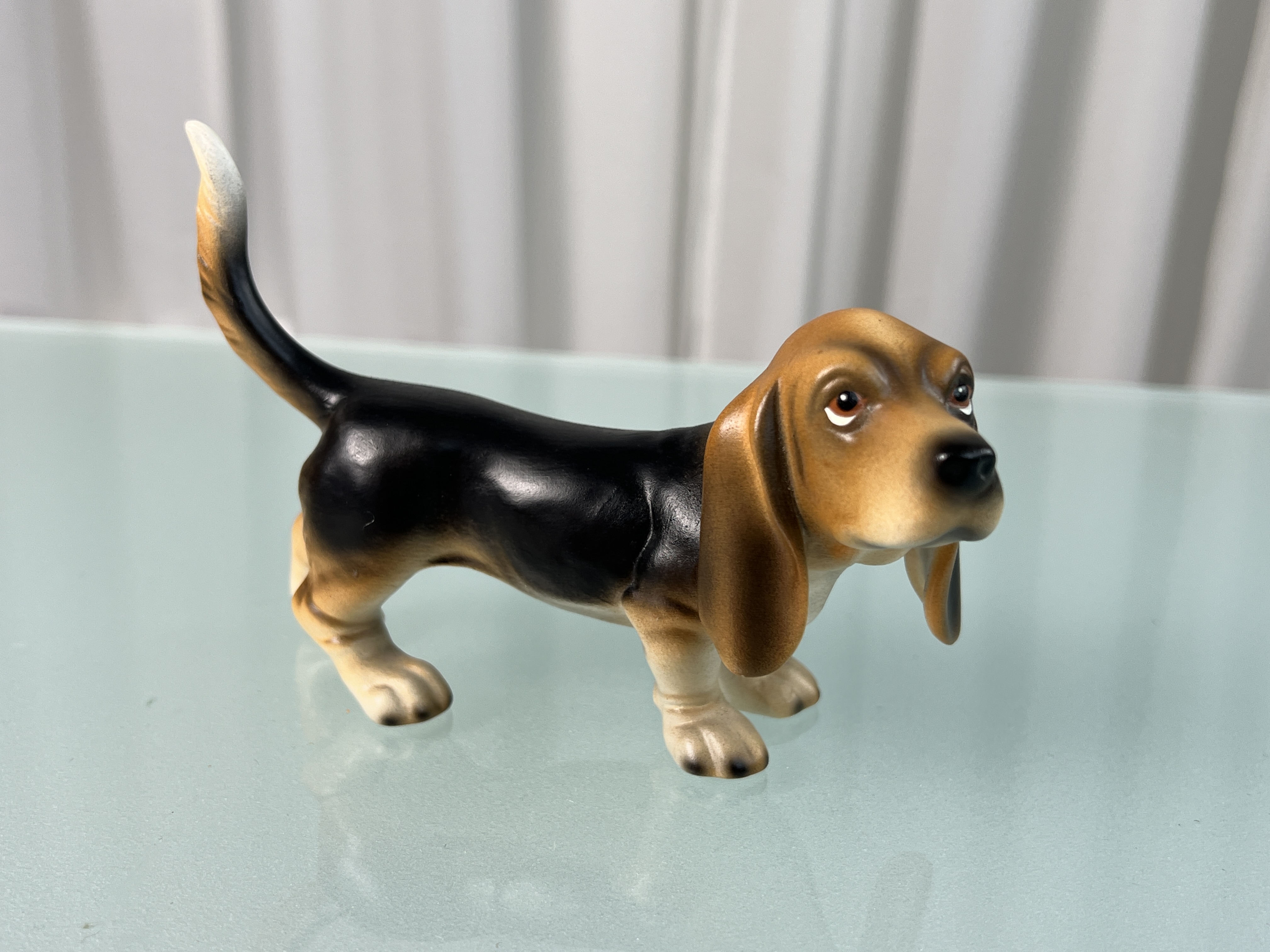Goebel Vogel Figur Hund Dackel 9 x 13 cm. 1 Wahl Top Zustand     