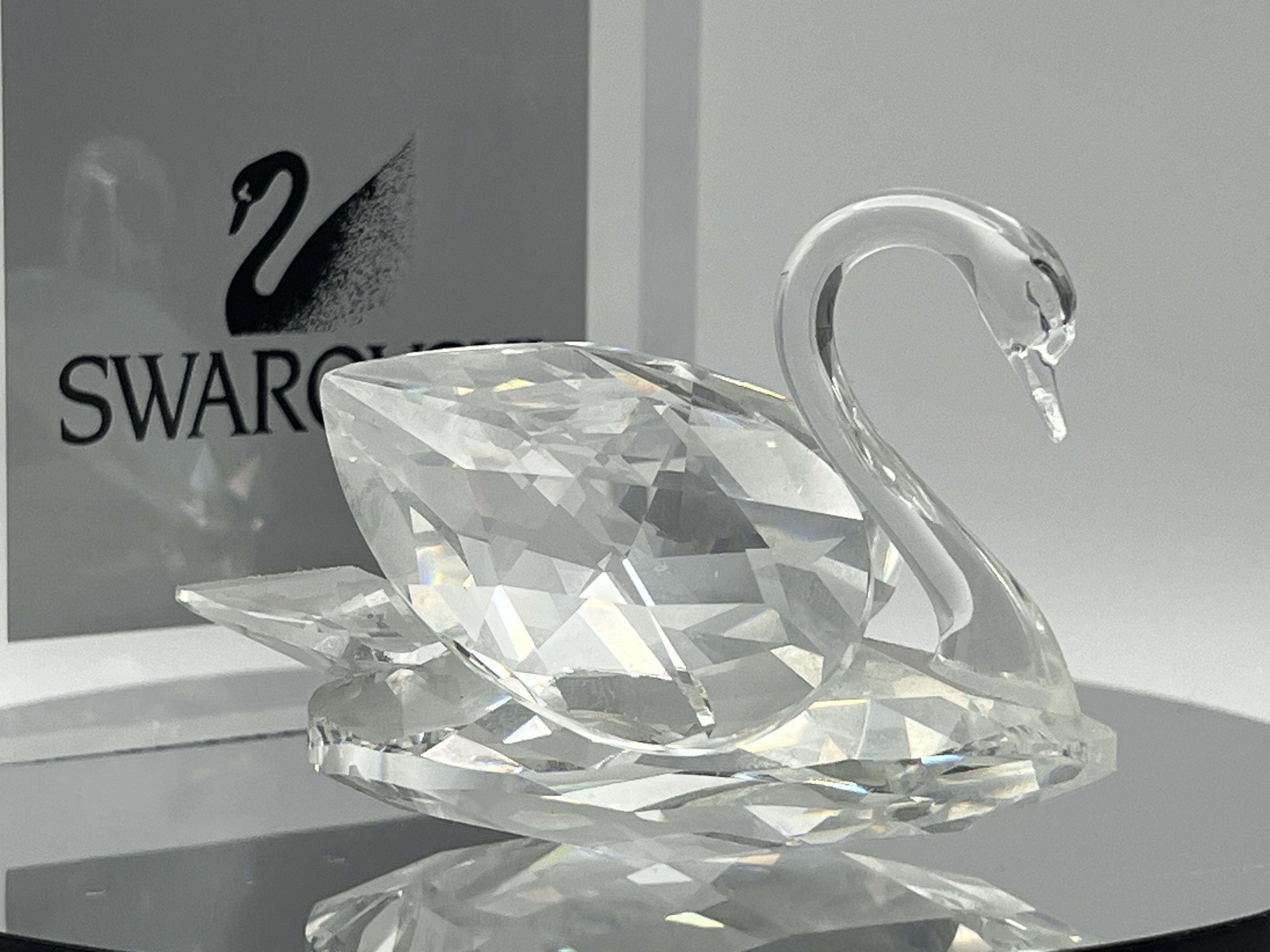  Swarovski Figur 010005 Großer Schwan 7,5 cm. Top Zustand 