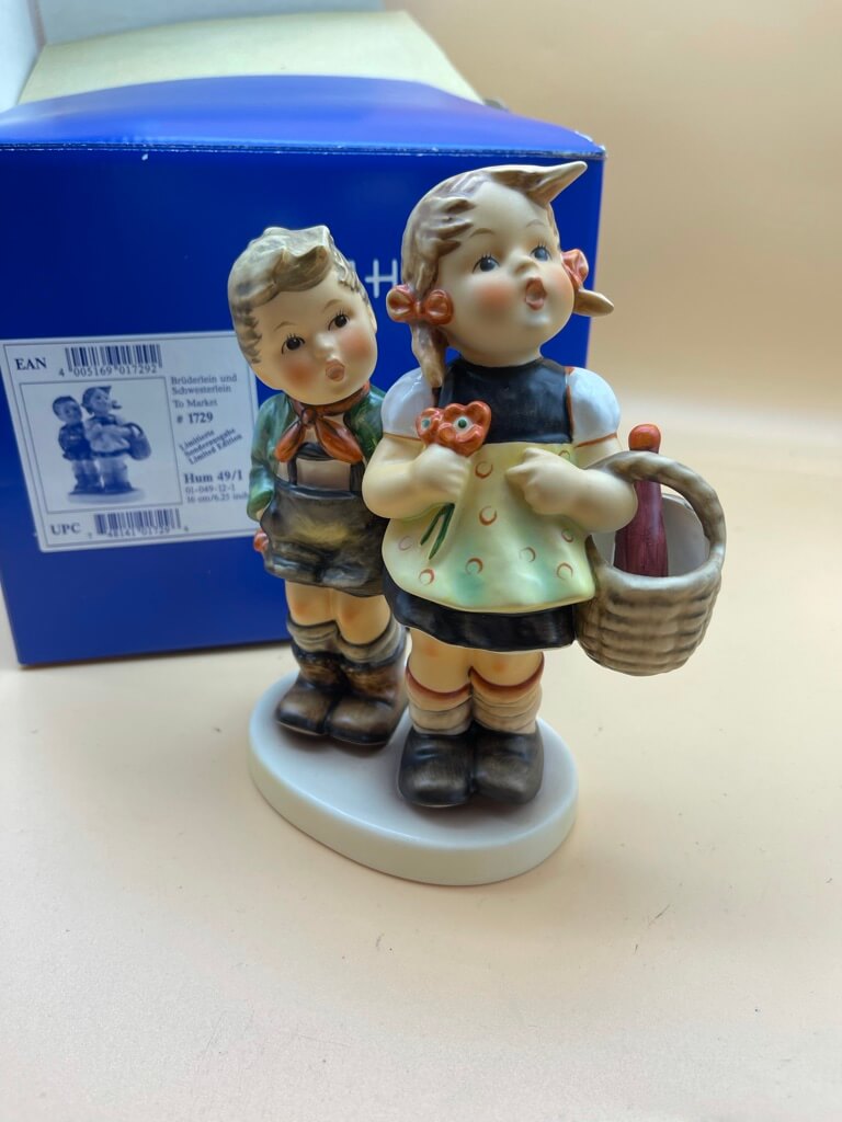 Hummel Figur  49/I Brüderlein & Schwesterlein  16,5 cm - Ovp & Zertifikat - Top Zustand
