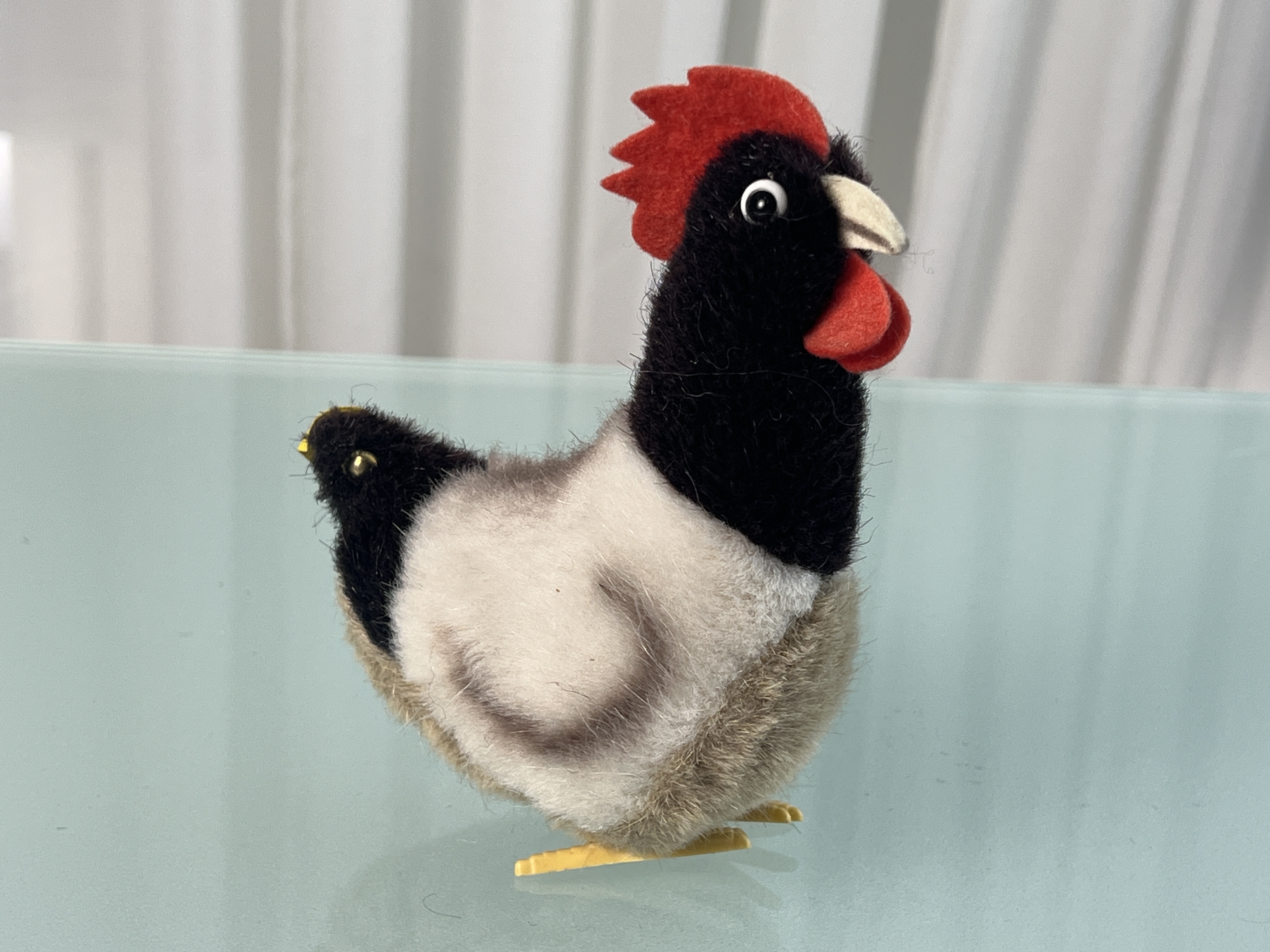 Steiff Tier Hahn 14 cm. Zustand siehe Fotos 