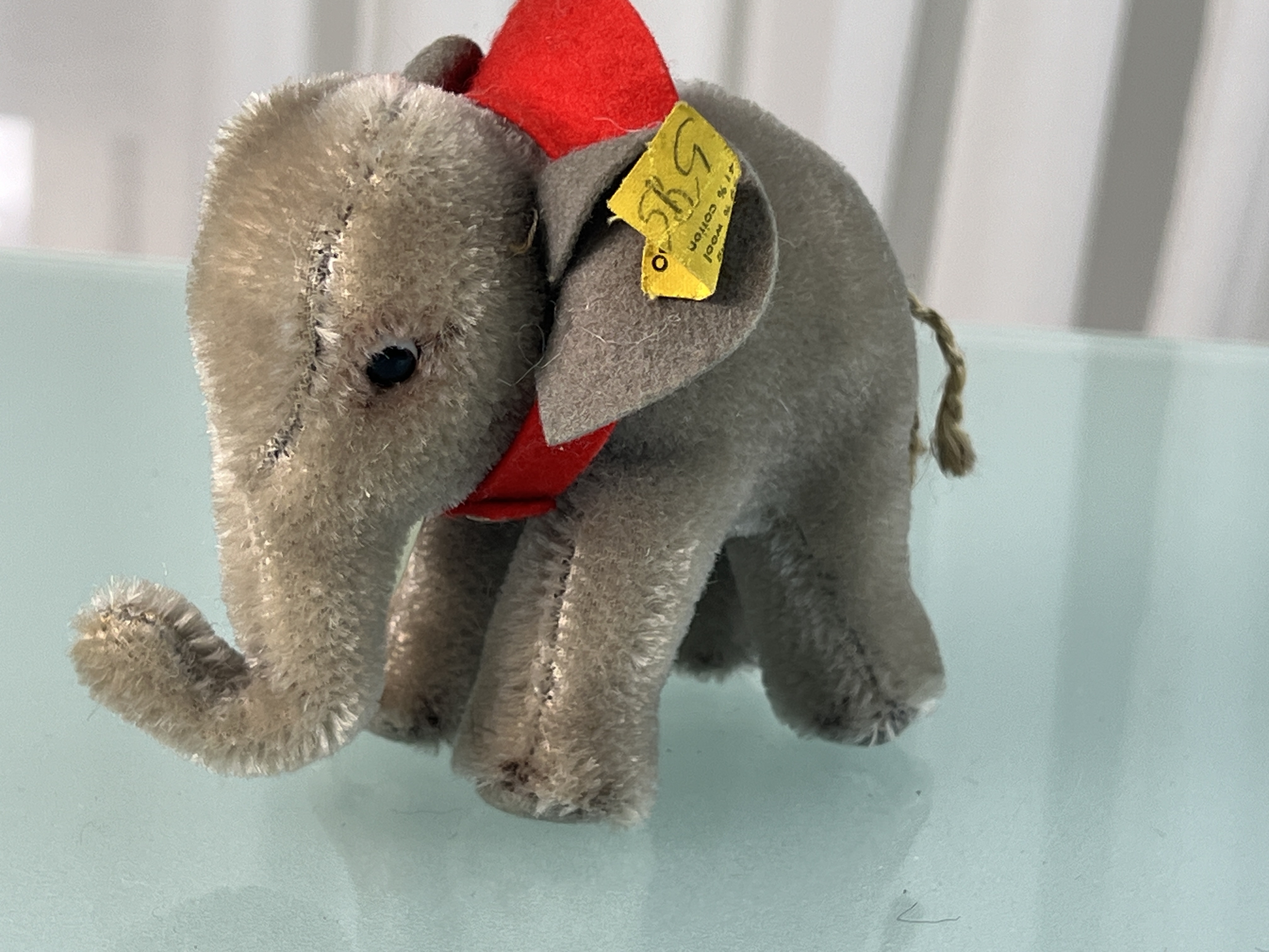 Steiff Tier Elefant 10 x 13 cm. Top Zustand  