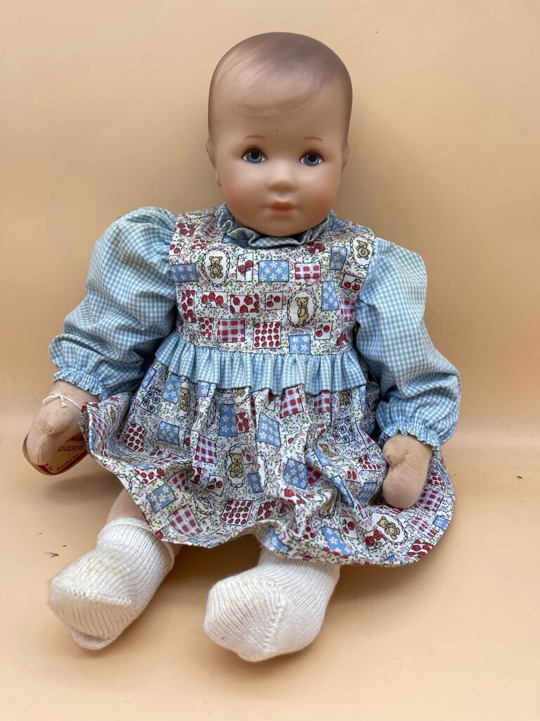 Käthe Kruse Puppe Glückskind 38 cm. - Top Zustand - Siehe Foto.