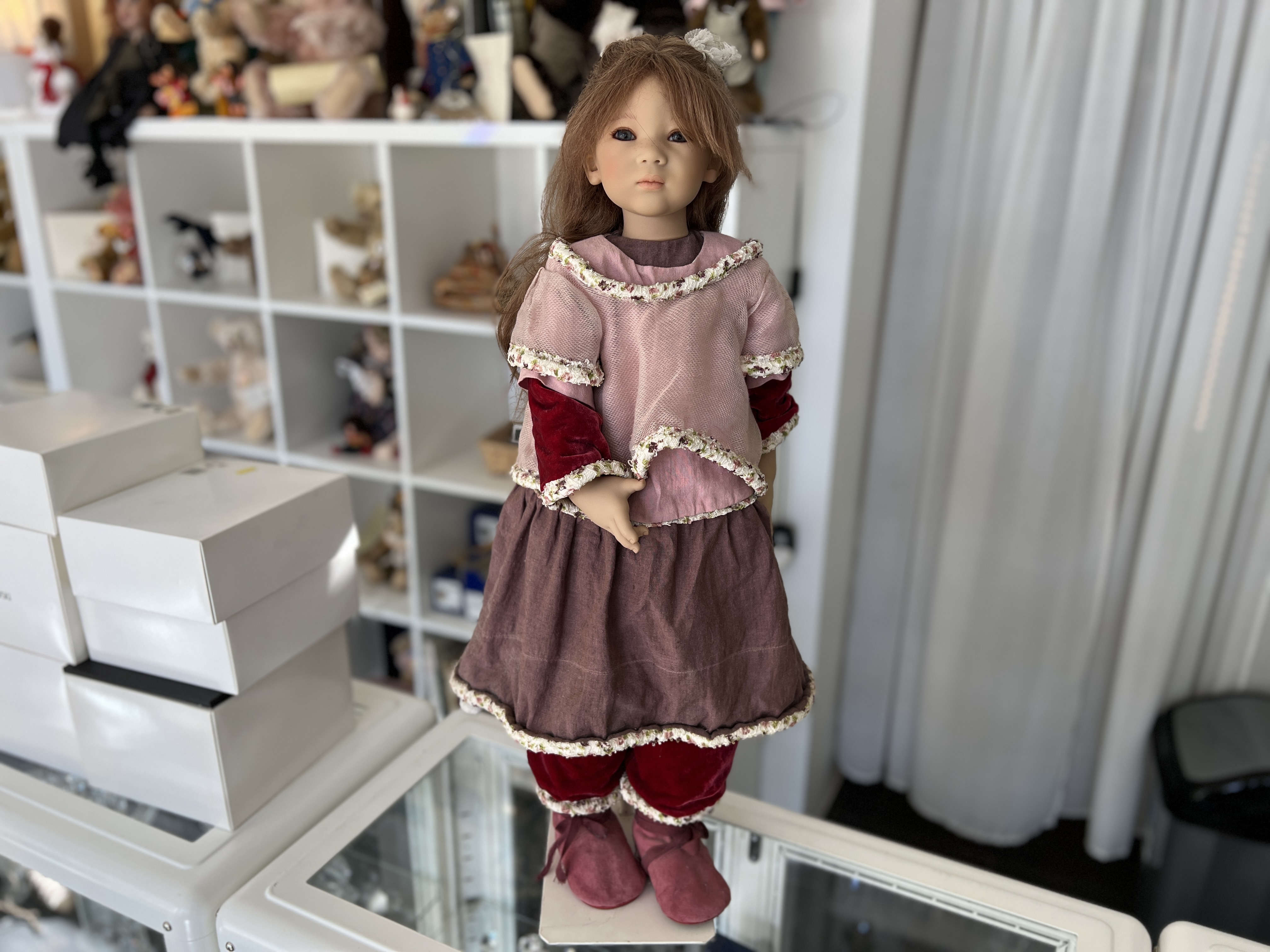  Annette Himstedt Puppe 74 cm. Top Zustand.   