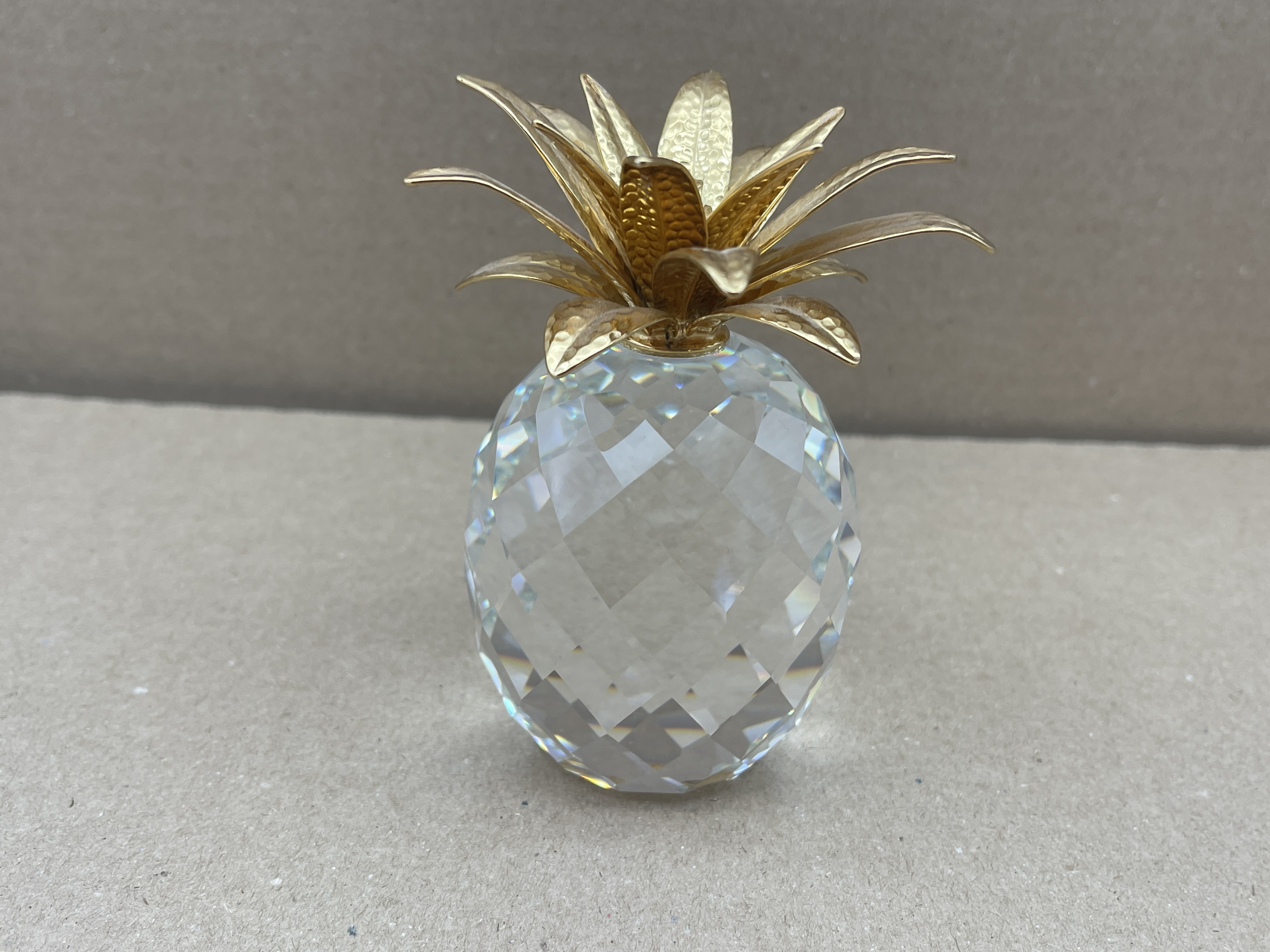  Swarovski Figur Kristall 010044 Große Ananas 10,5 cm. Top Zustand.