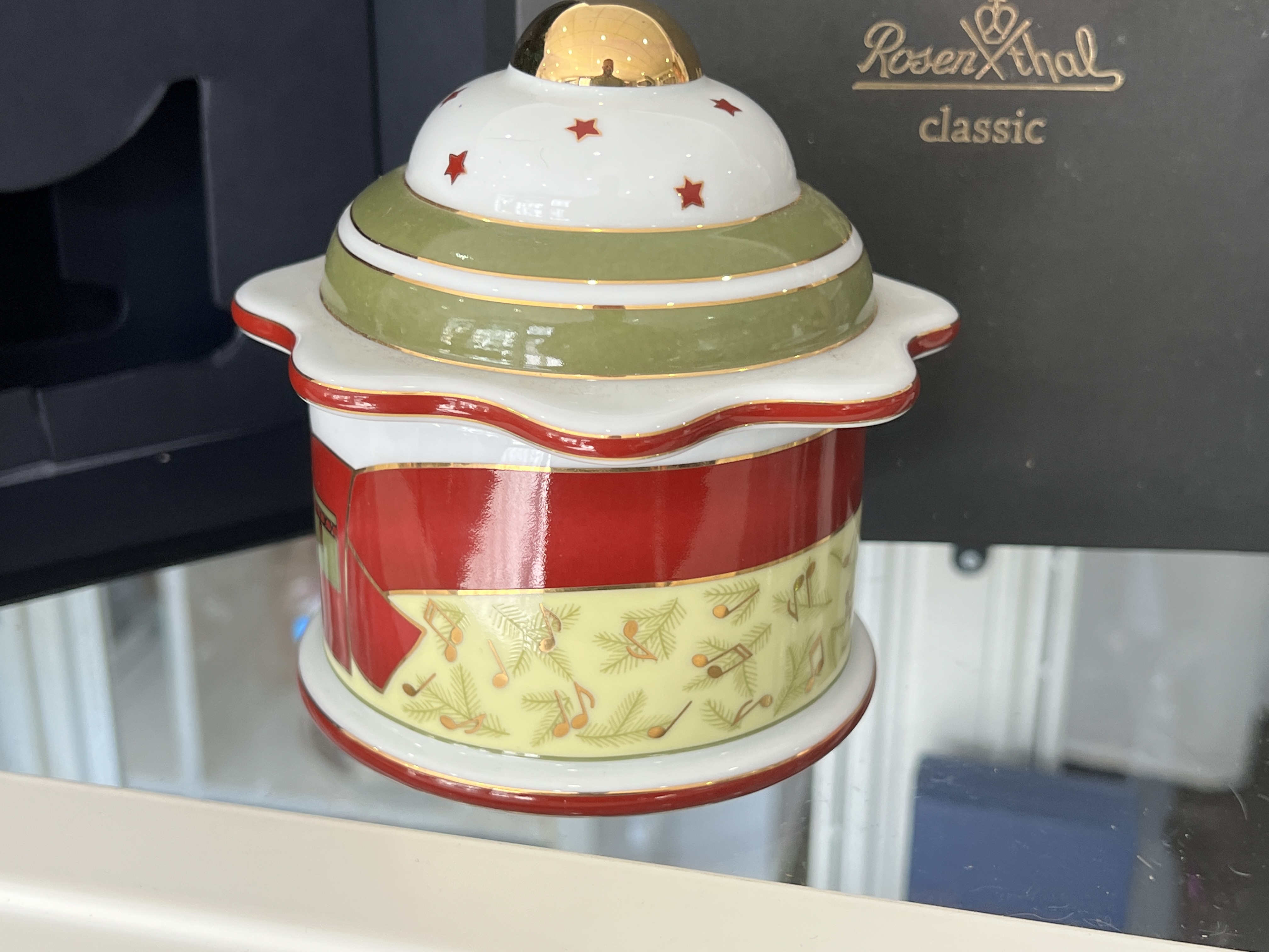 Rosenthal Zuckerdose Bonboniere Höhe 13 cm. - Ø: 12,5 cm - 1 Wahl  Top Zustand     