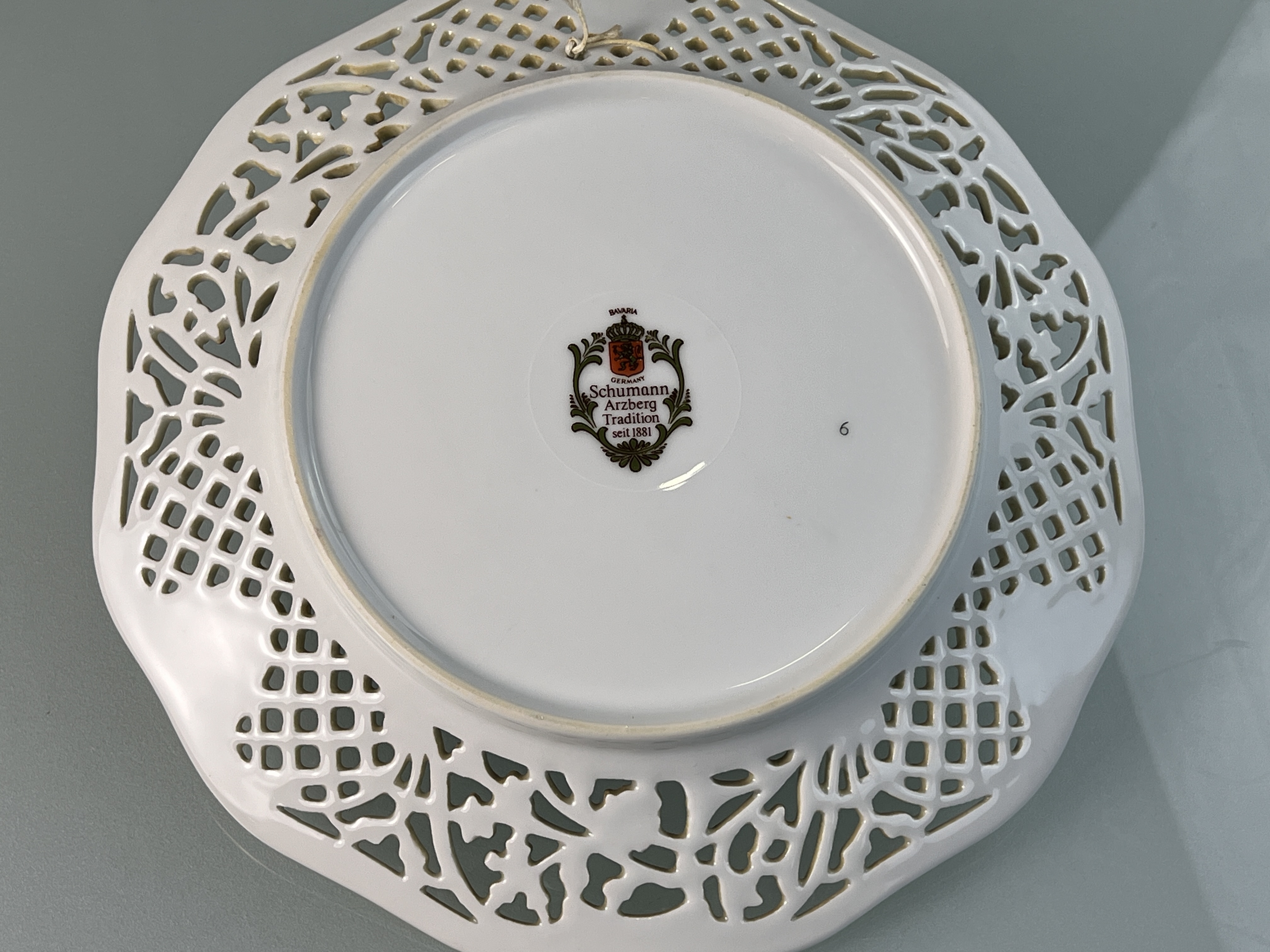 Schumann Arzberg Bruchkorb Teller Porzellan 16,3 cm Ø. 1 Wahl Top Zustand 