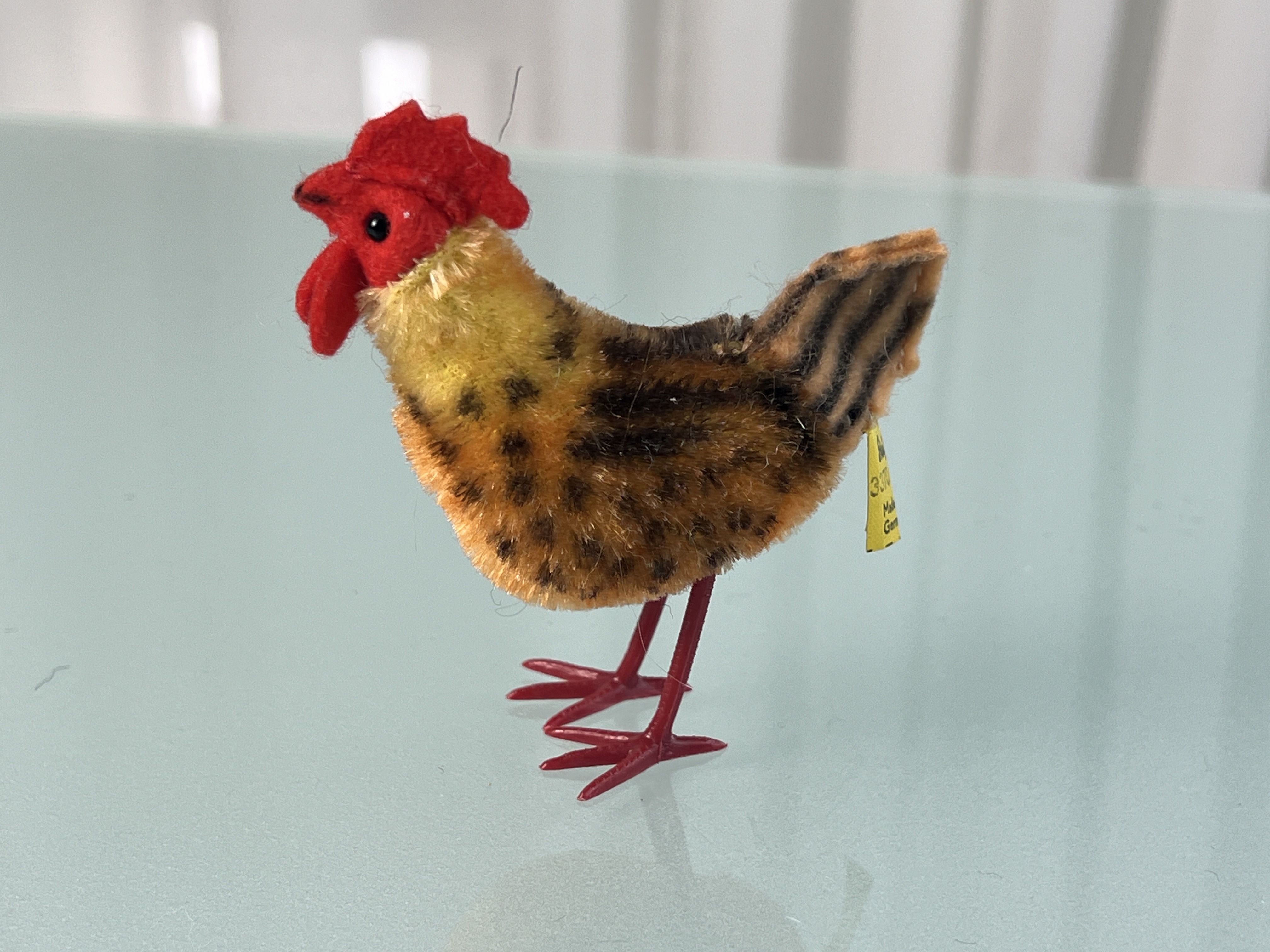 Steiff Tier Huhn 8,5 cm. Zustand siehe Fotos 