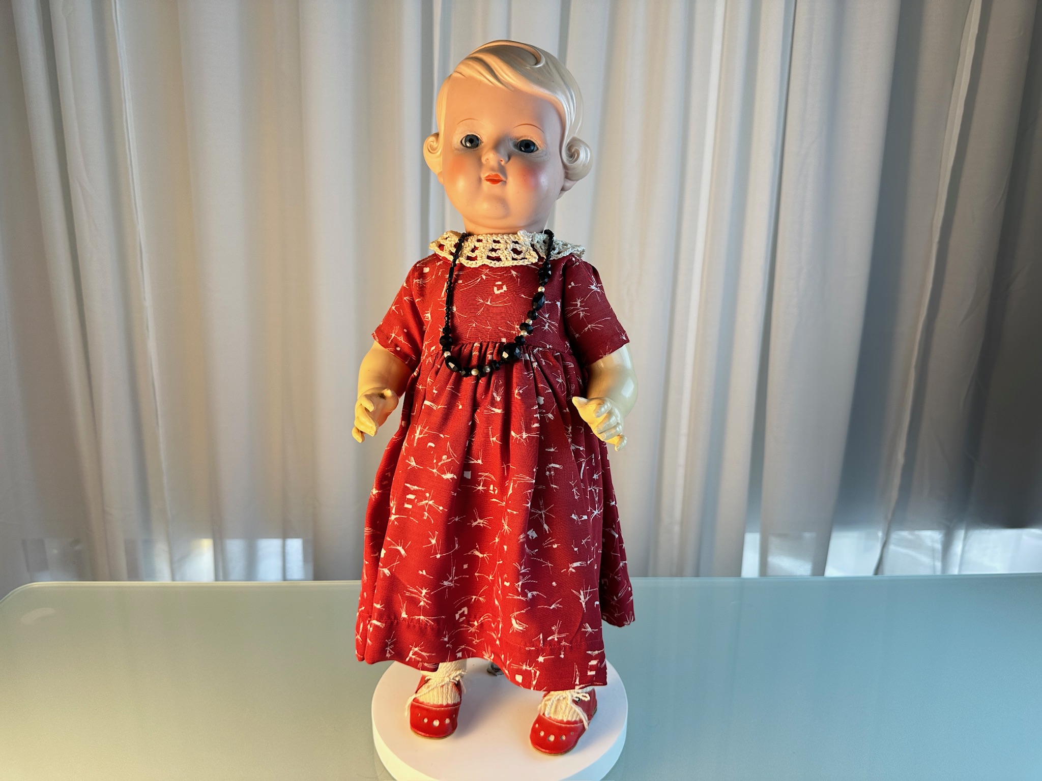 Schildkrötpuppe Puppe  Sammler Puppe 49 cm. Top Zustand 