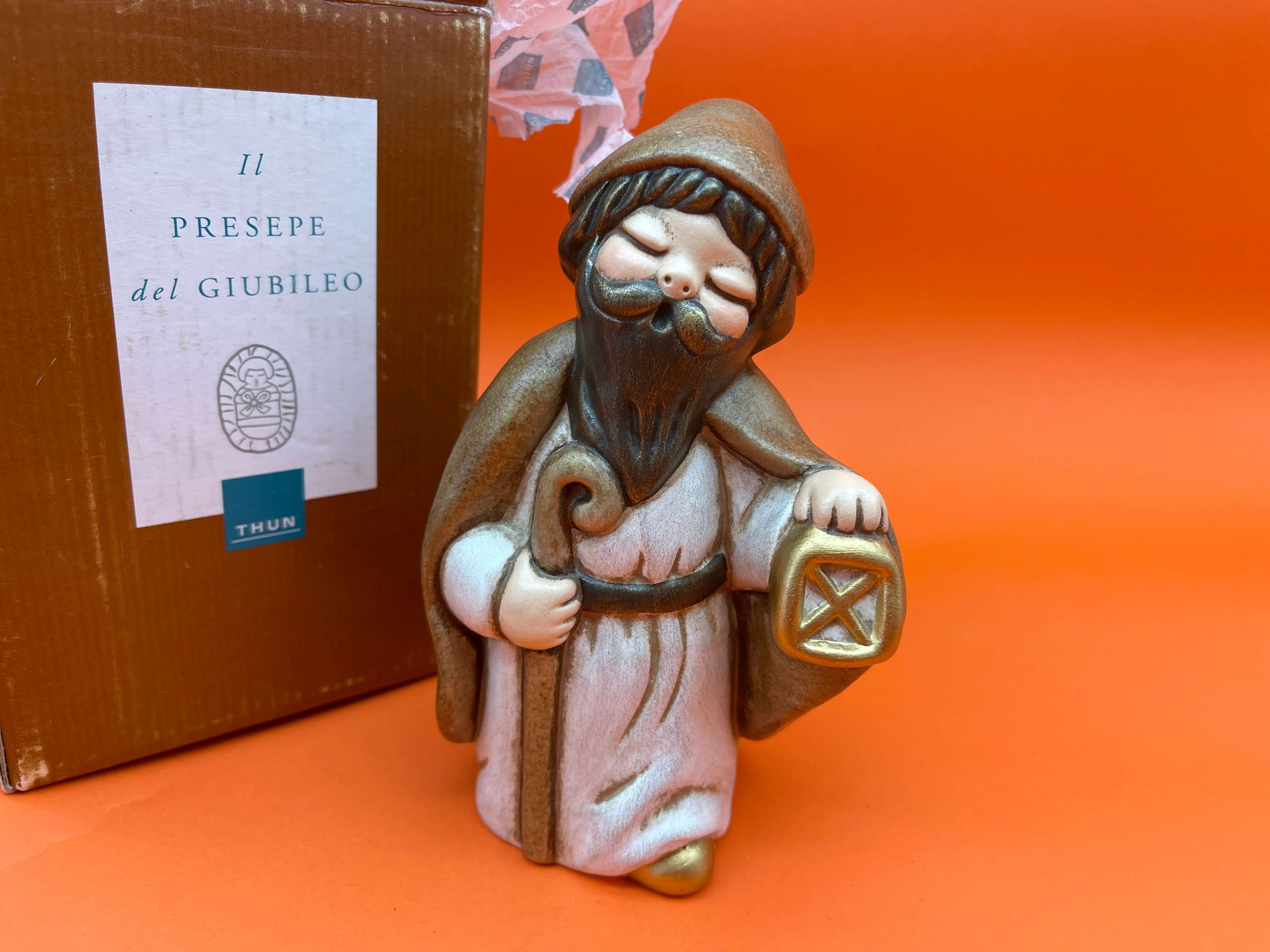Thun Bozner Krippenfigur 15 cm. - Top Zustand.   