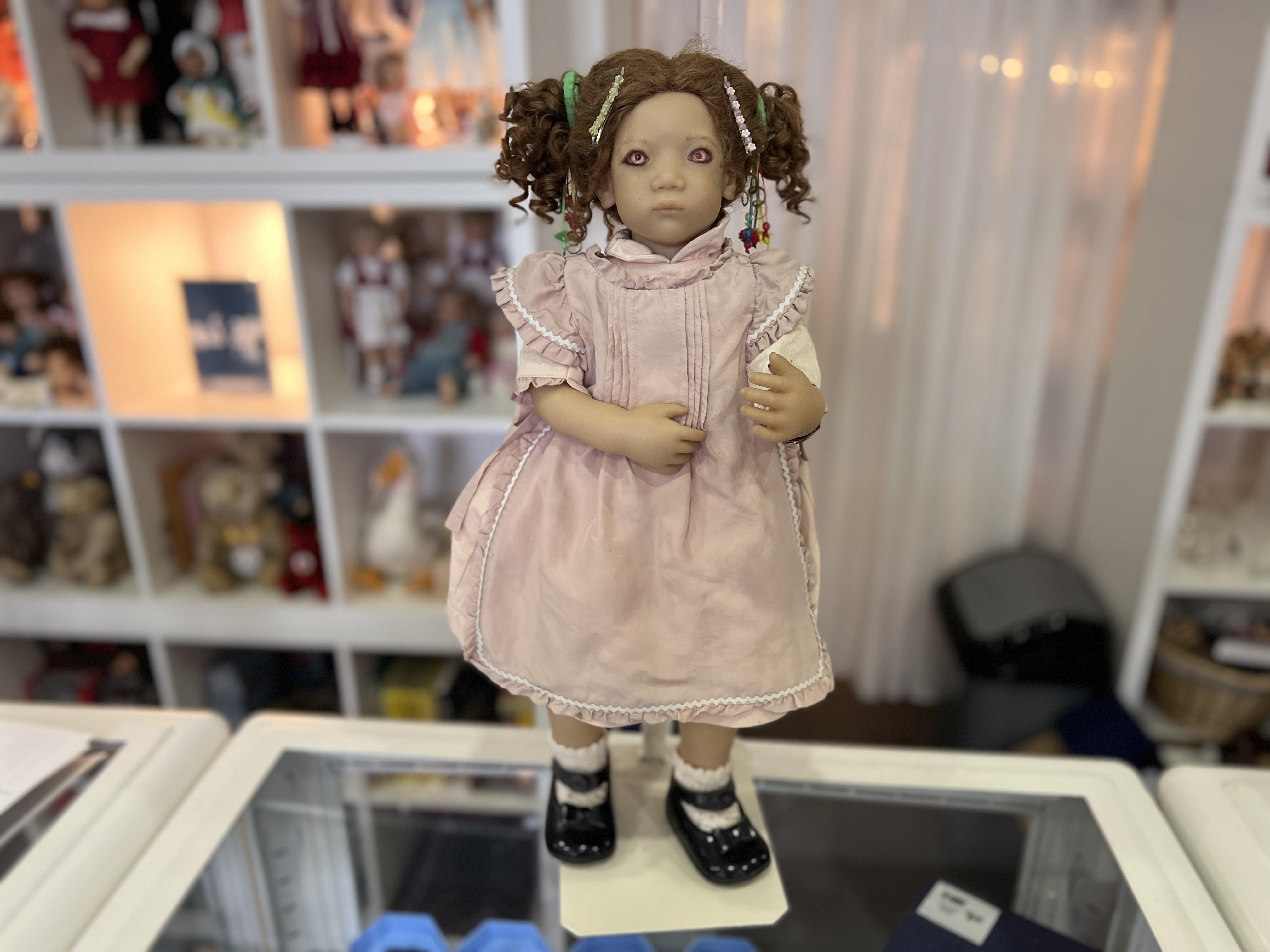 Annette Himstedt Puppe Irmi 56 cm. Top Zustand