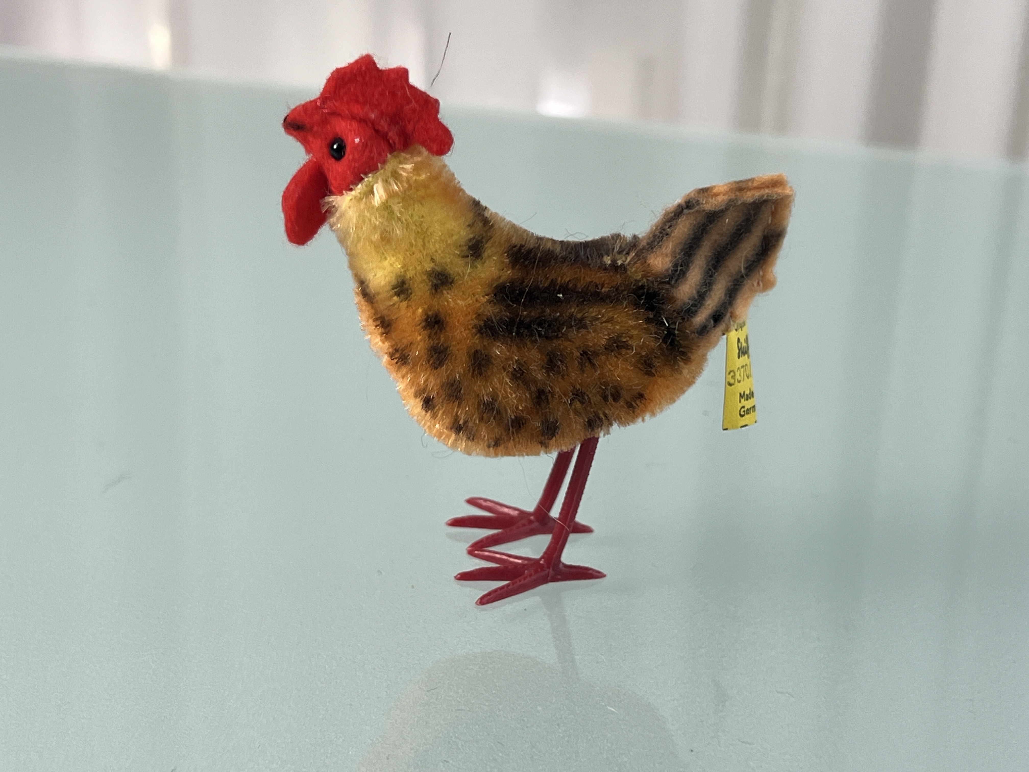 Steiff Tier Huhn 8,5 cm. Zustand siehe Fotos 