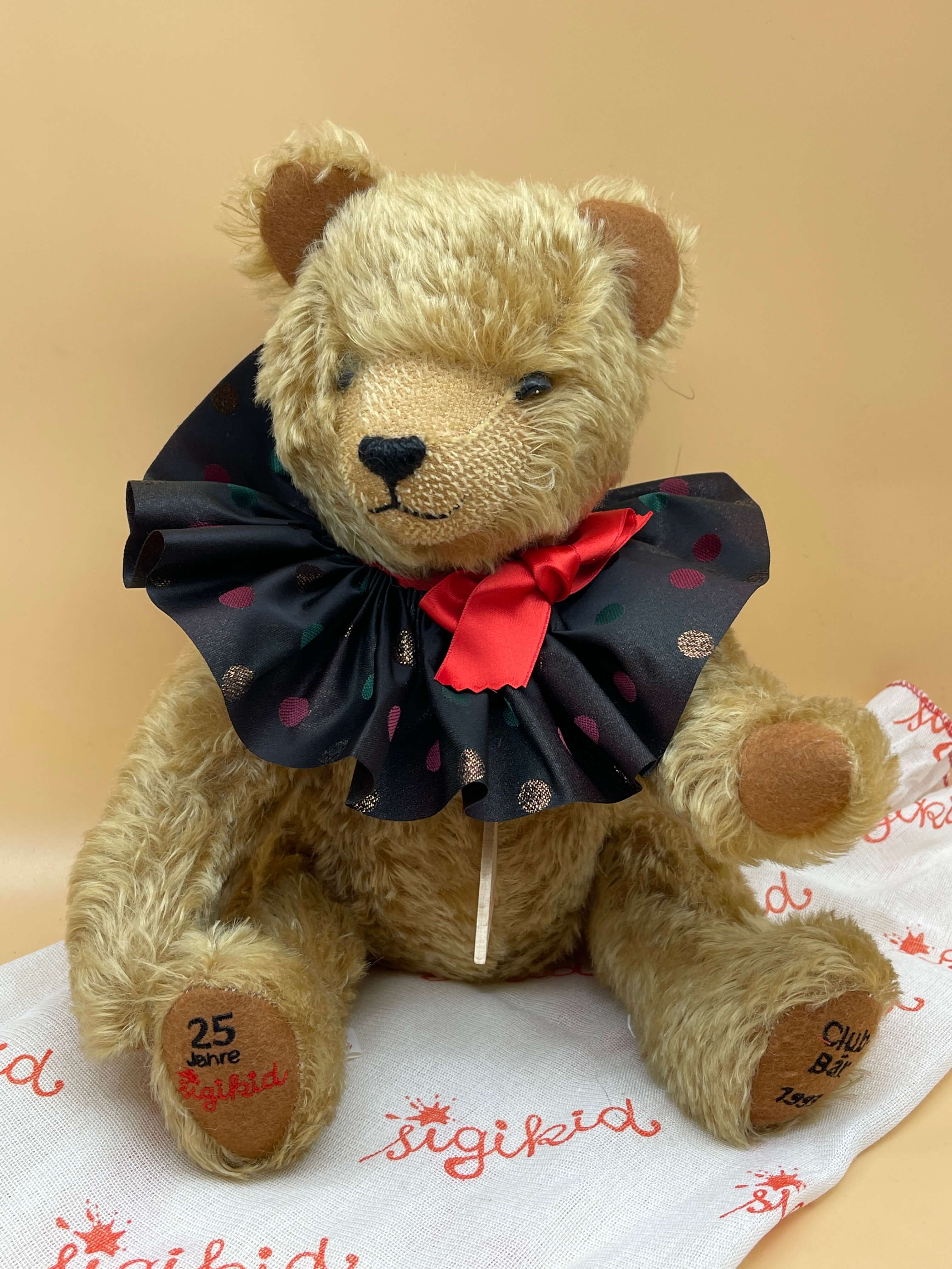 Sigikid Teddy Bär / Künstlerbär 37 cm. Top Zustand 