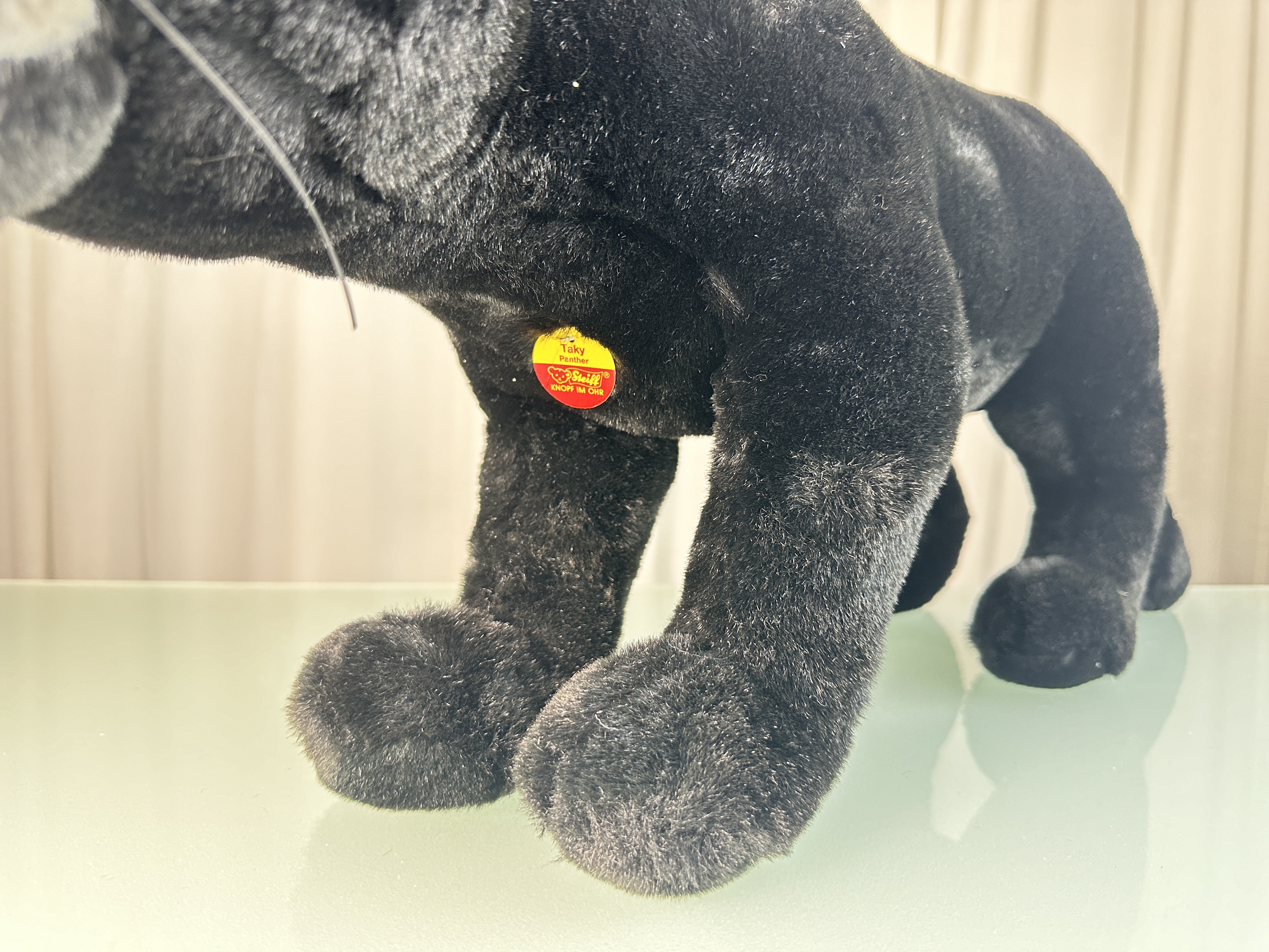 Steiff Tier 065064 - Taky Panther - 70cm Top Zustand 