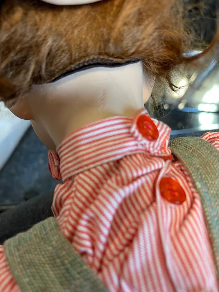  Ute Kase Lepp Porzellan Puppe 50 cm. Top Zustand. 