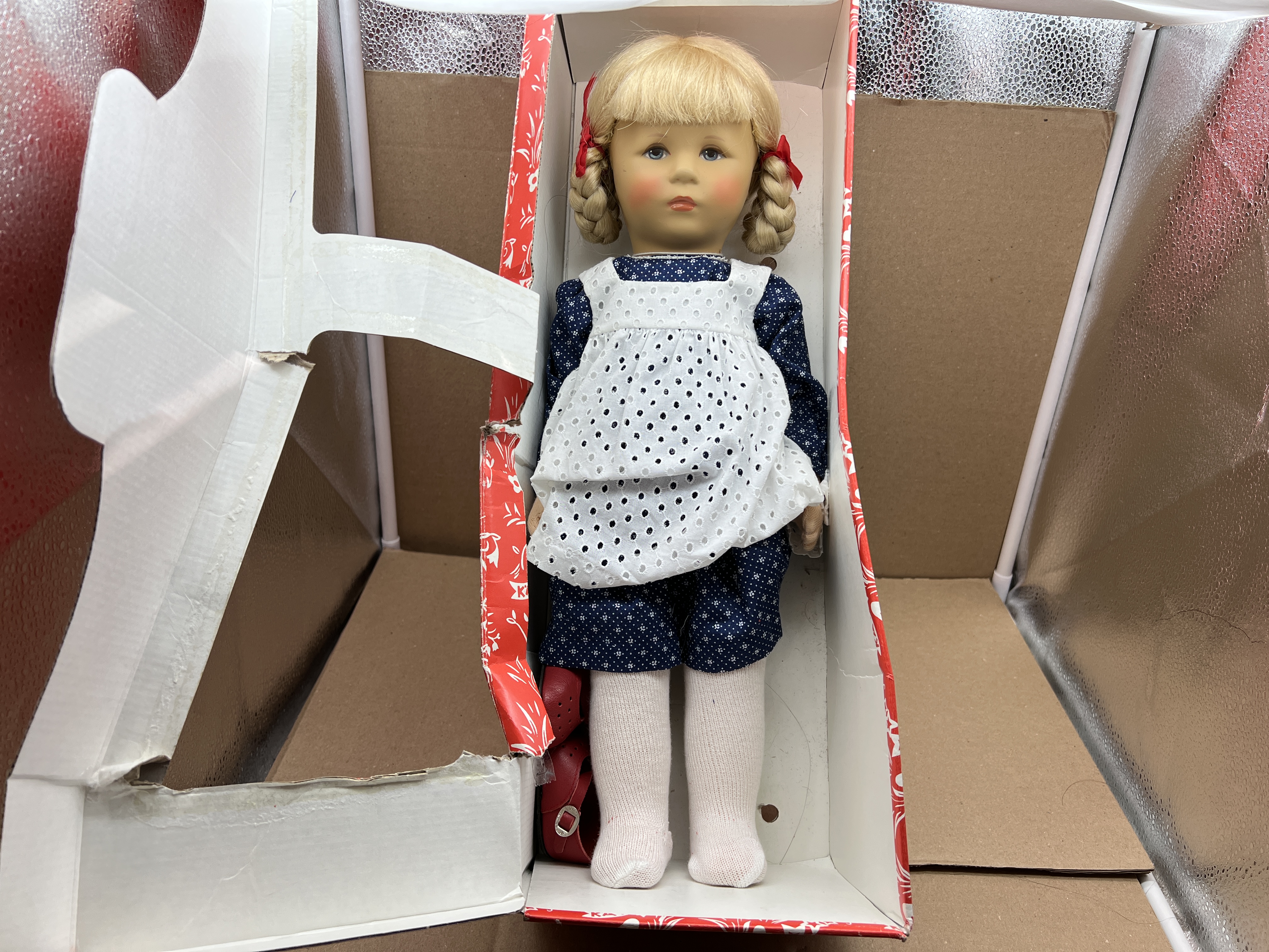 Käthe Kruse Puppe  46 cm. Top Zustand. 