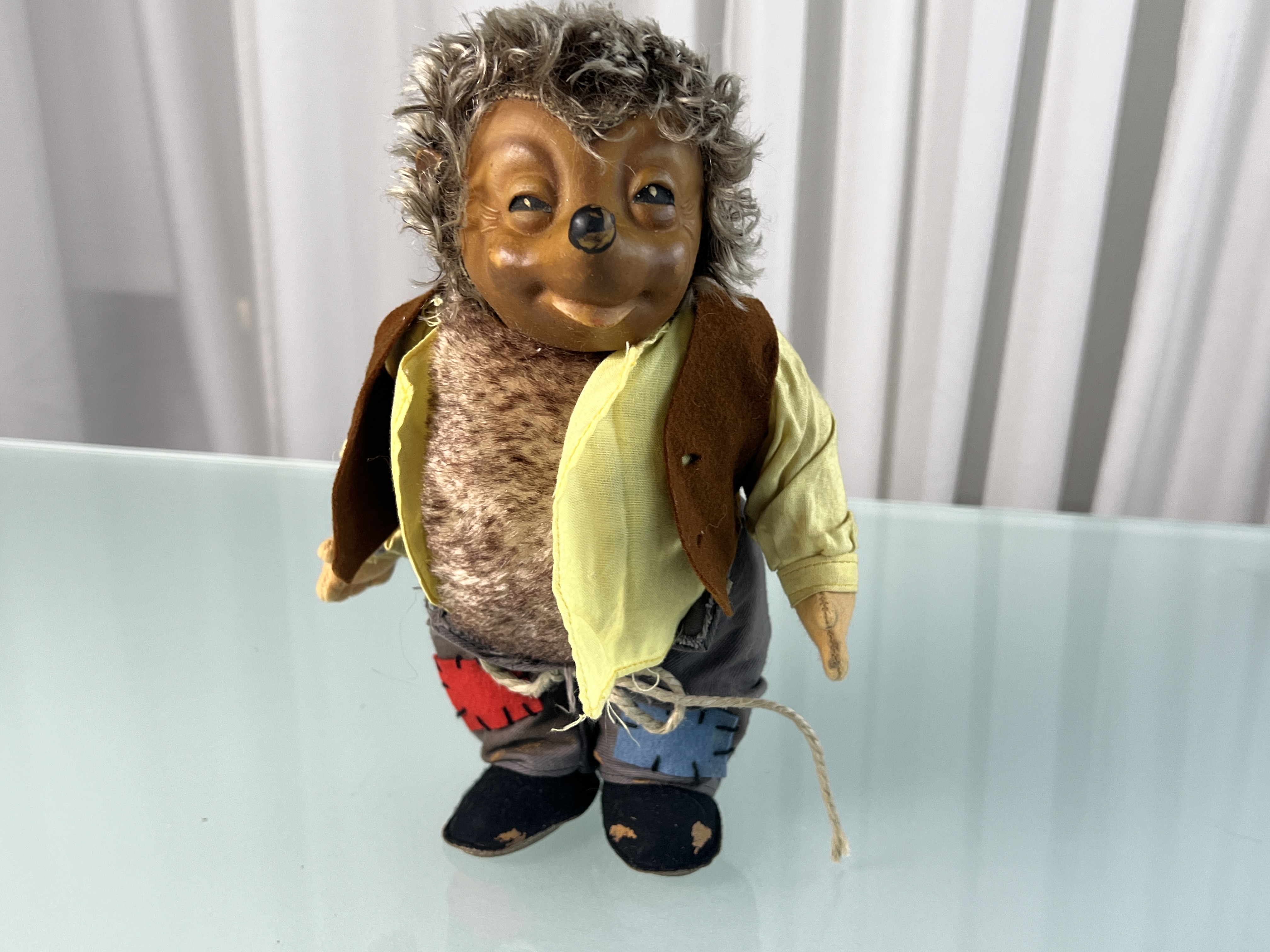 Steiff Tier Mecki Igel 25 cm. Zustand siehe Fotos 