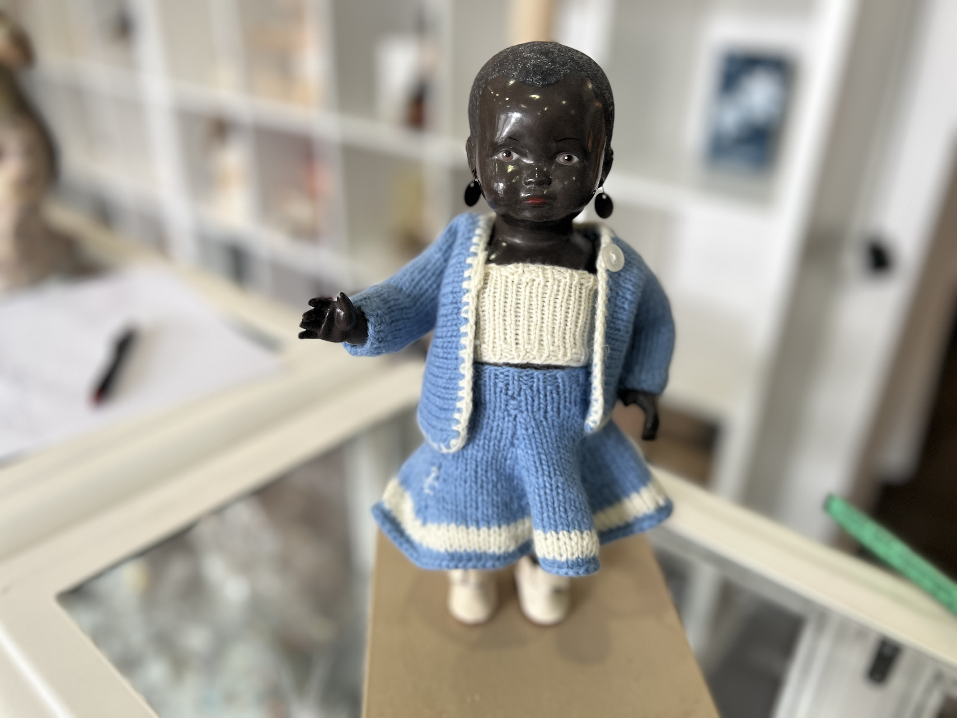 Schildkrötpuppe Puppe 27 1/2 cm. Top Zustand     