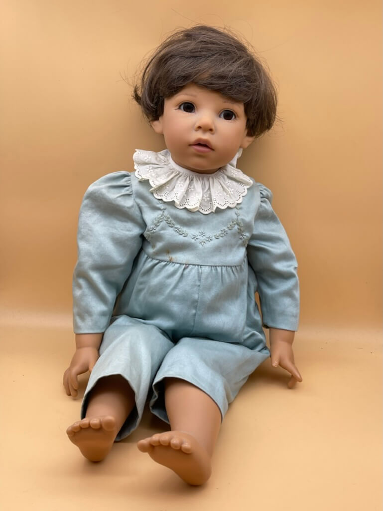 Elisabeth Lindner Vinyl Puppe 54 cm. Top Zustand