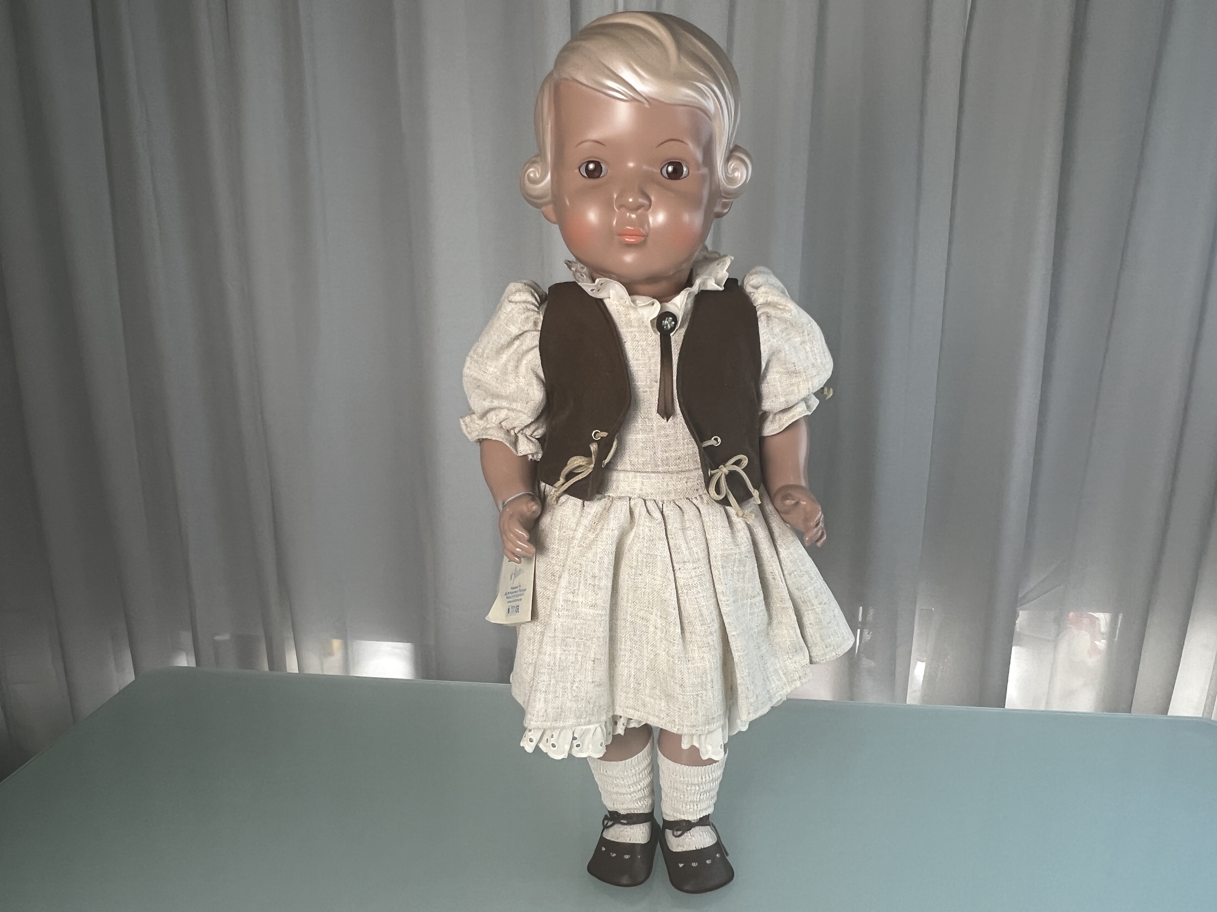 Schildkrötpuppe Puppe 64 cm. Top Zustand   