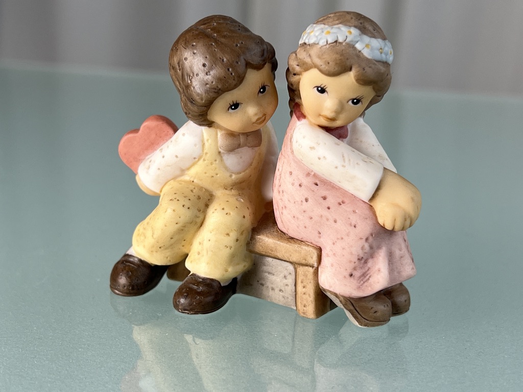 Goebel Figur Porzellan Nina und Marco 7 cm - Top Zustand. 