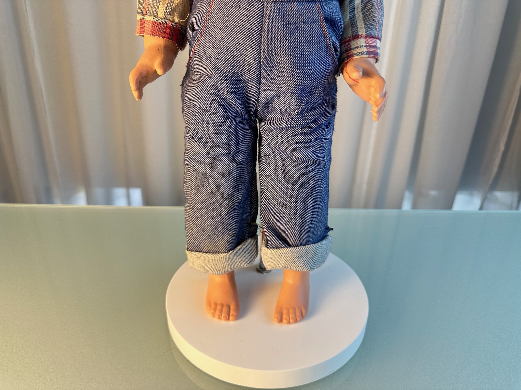 Schildkrötpuppe Puppe  Sammler Puppe 48 cm. Top Zustand 