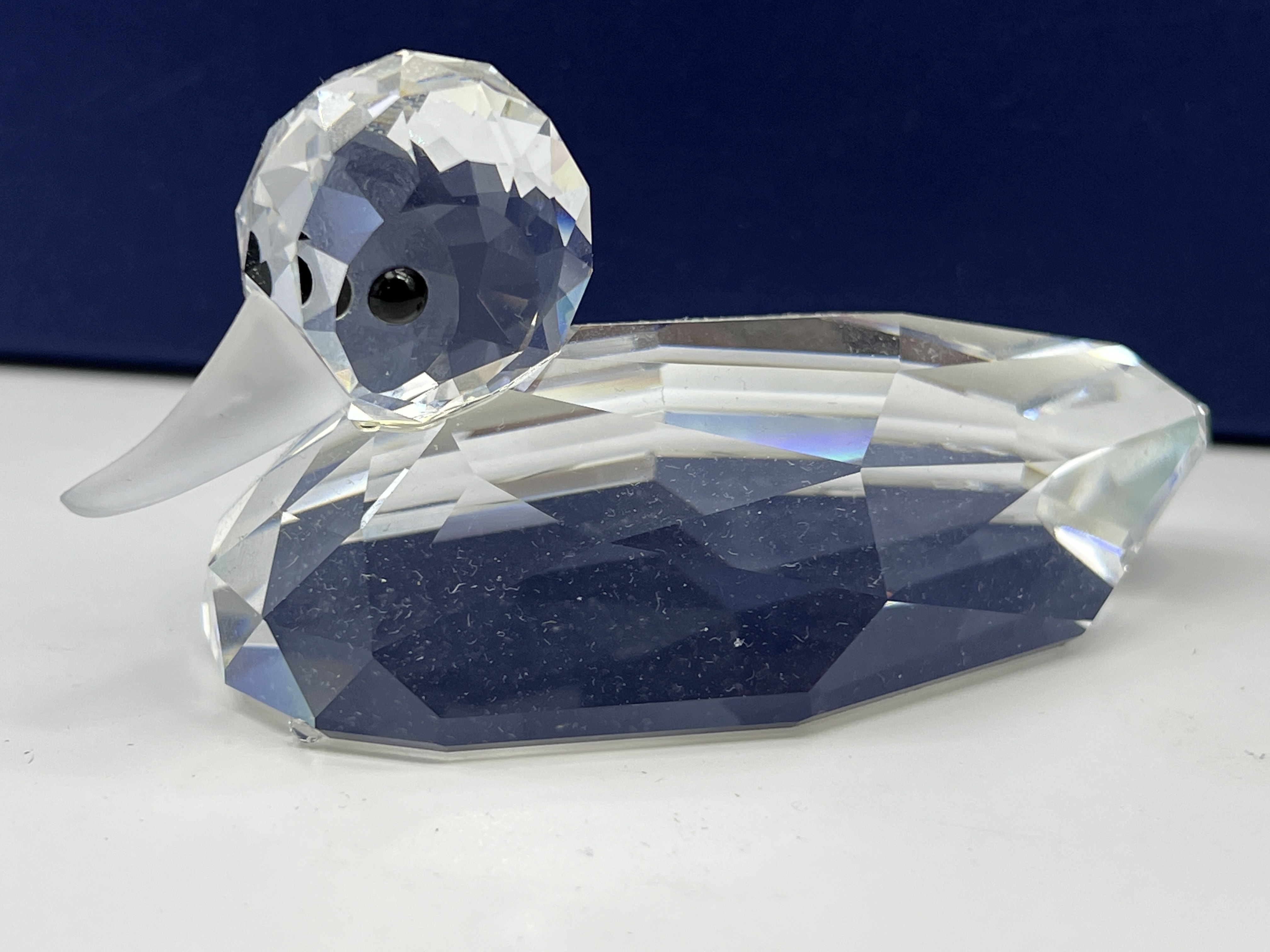 Swarovski Figur 012723 Große Ente 9,5 cm. Top Zustand. Kristall - Top Zustand 