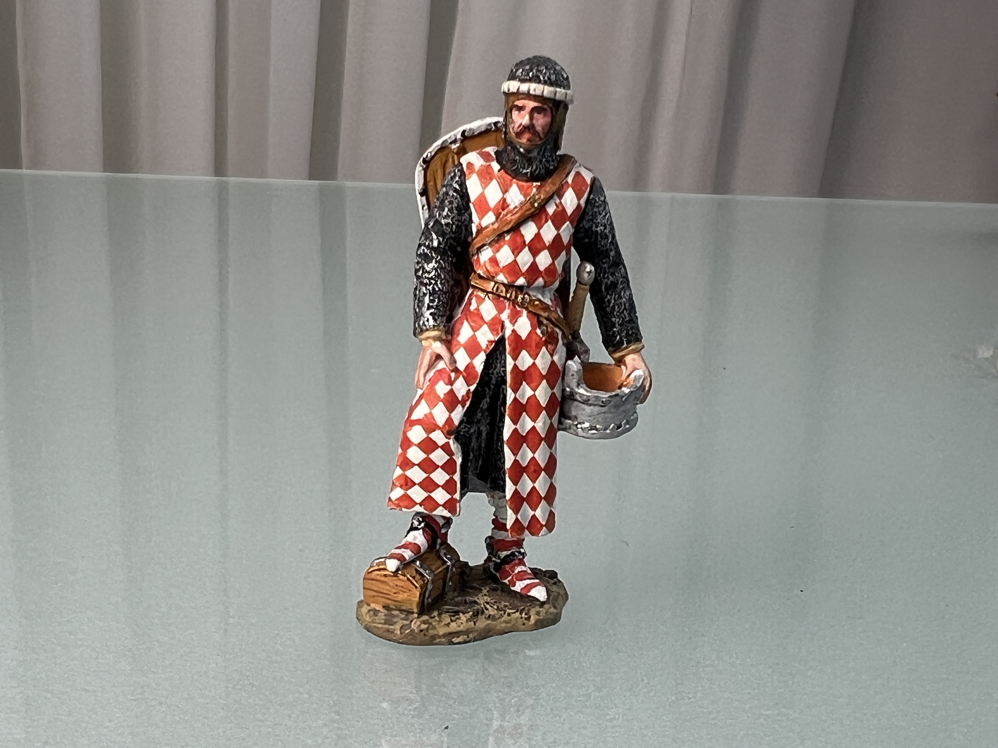 Del Prado Figur Zinn 7 cm. Top Zustand 