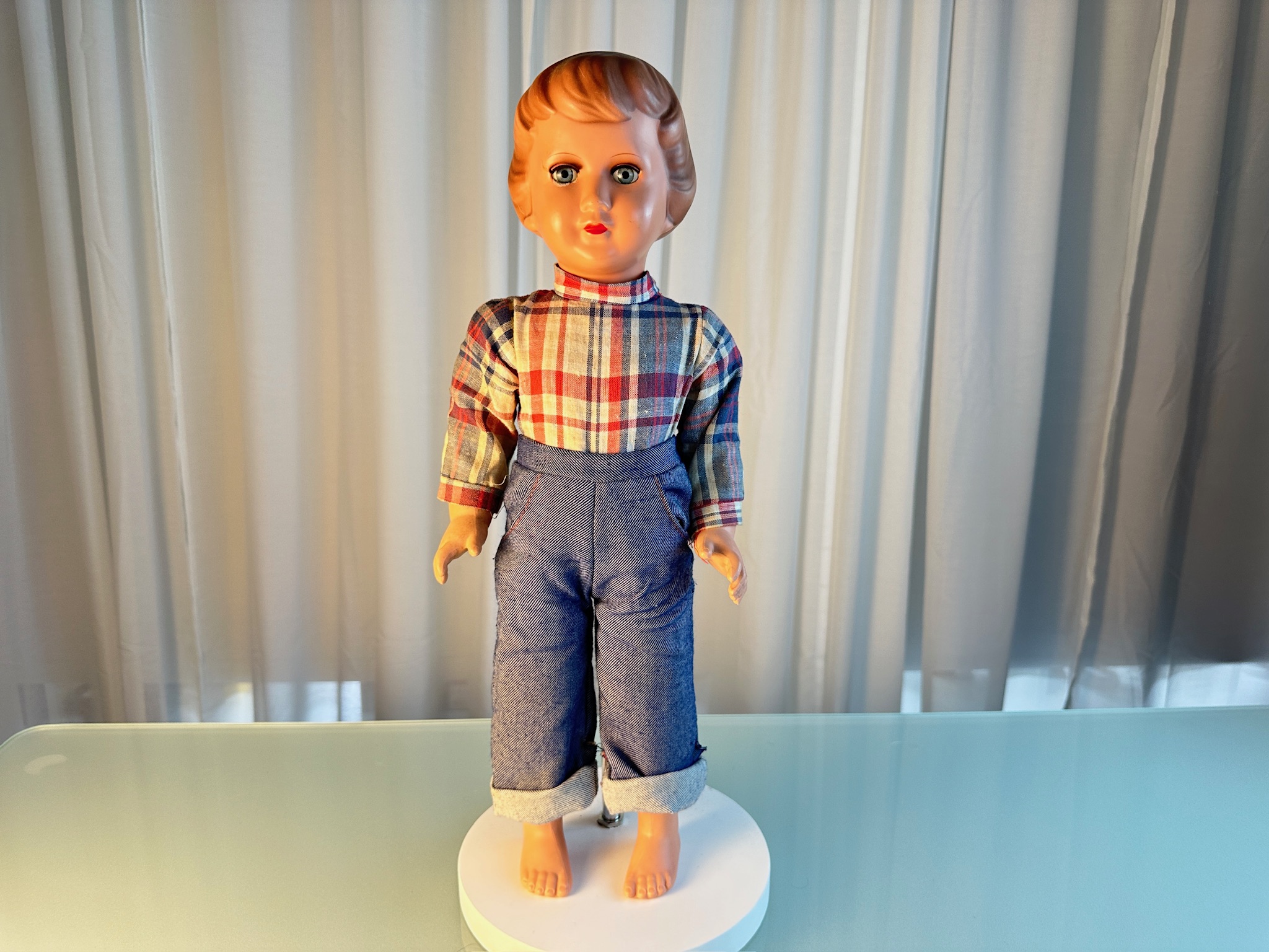 Schildkrötpuppe Puppe  Sammler Puppe 48 cm. Top Zustand 