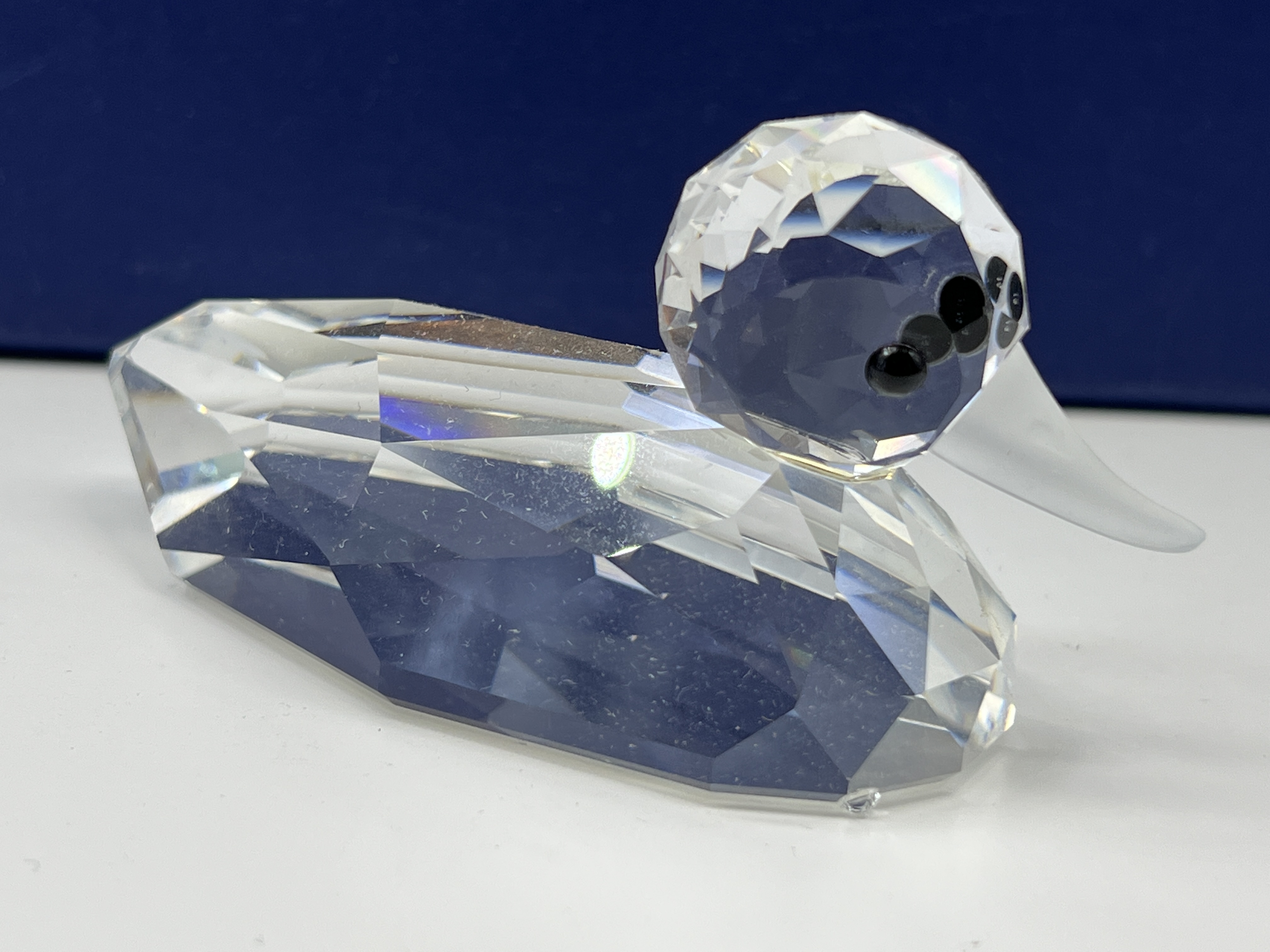 Swarovski Figur 012723 Große Ente 9,5 cm. Top Zustand. Kristall - Top Zustand 