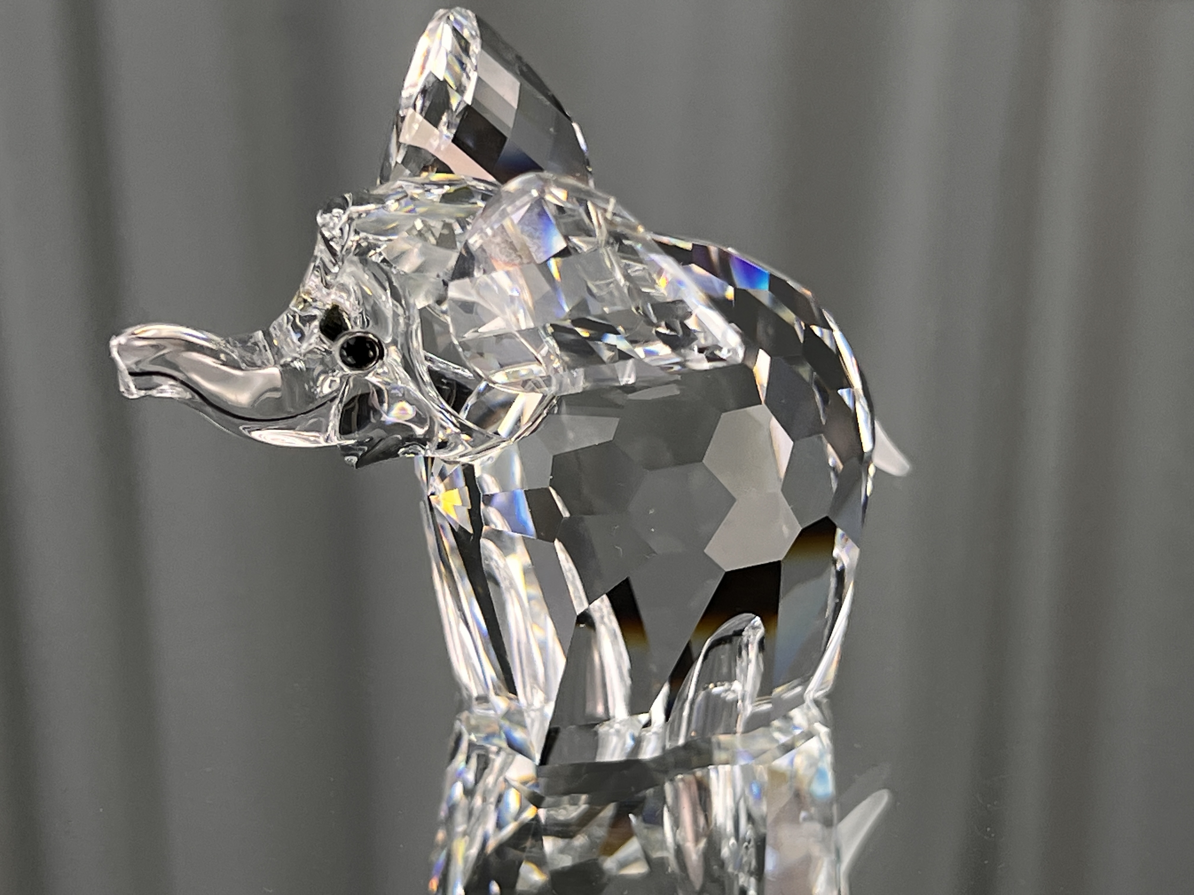 Swarovski Figur 015169 Elefant Groß 6,5 cm. Top Zustand  
