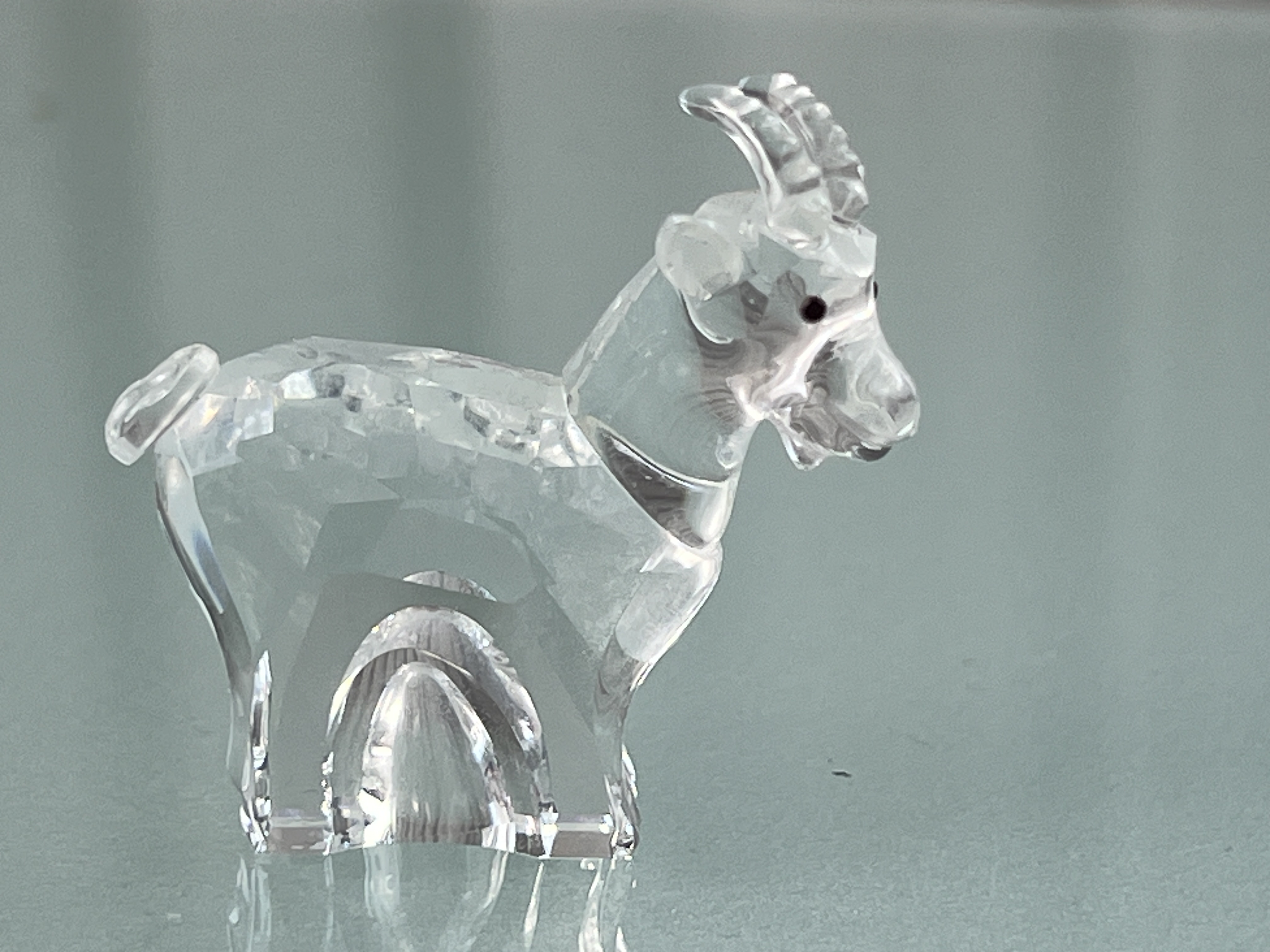 Swarovski Figur 275438 Zodiak Ziege 4 cm. Top Zustand