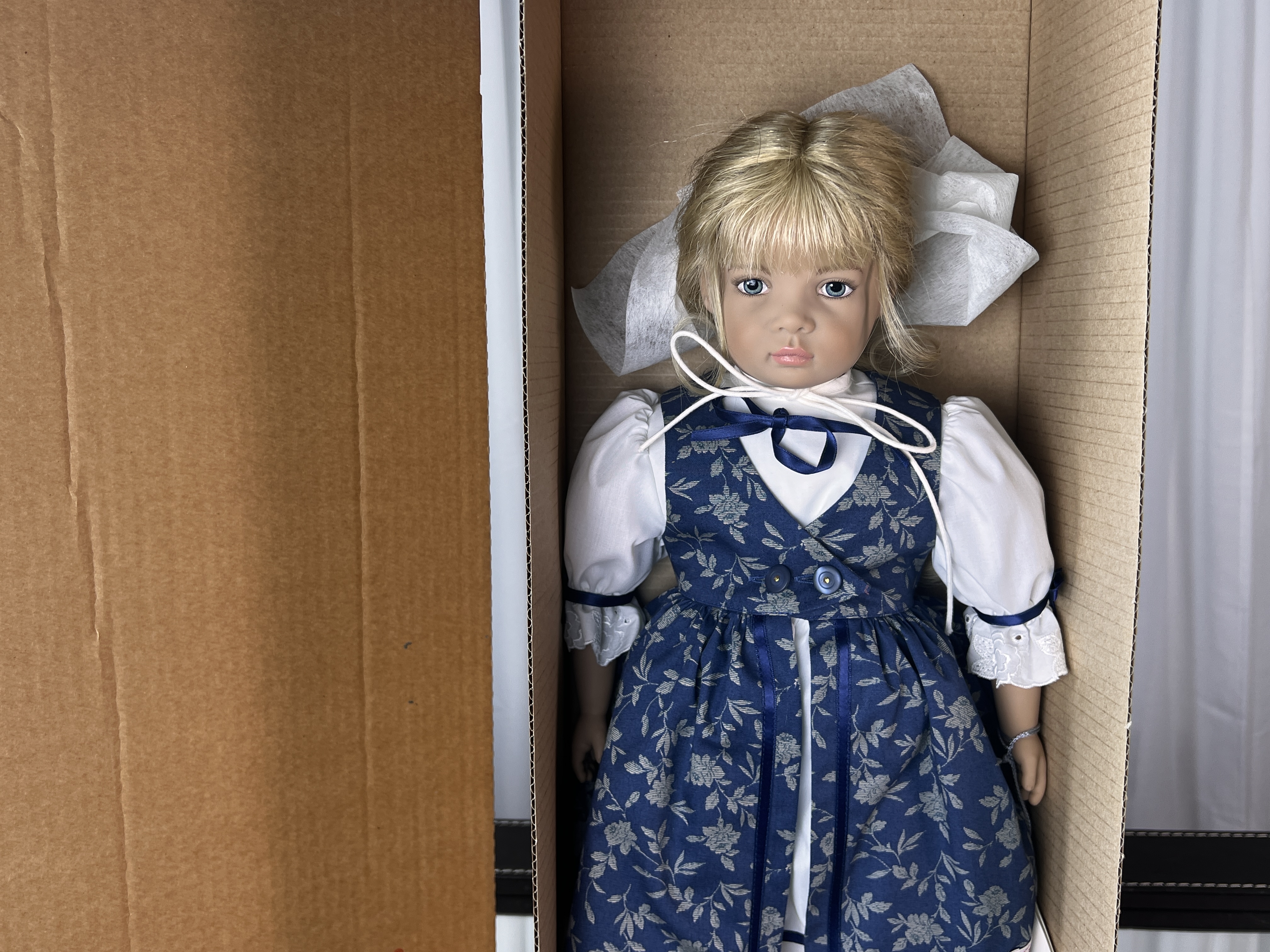 Sigikid Vinyl Puppe 50 cm. Top Zustand   