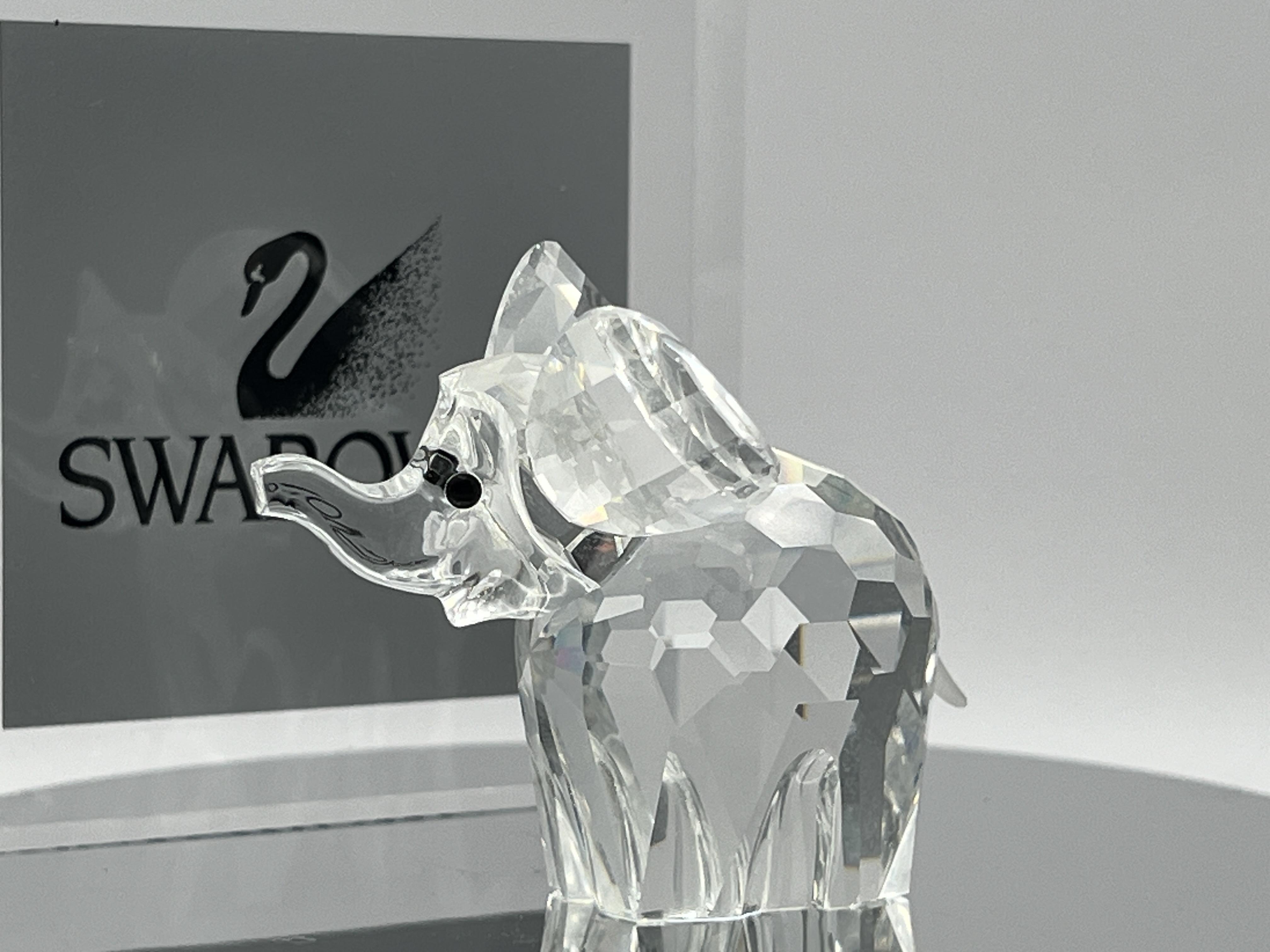 Swarovski Figur 015169 Elefant Groß 6,5 cm. Top Zustand  