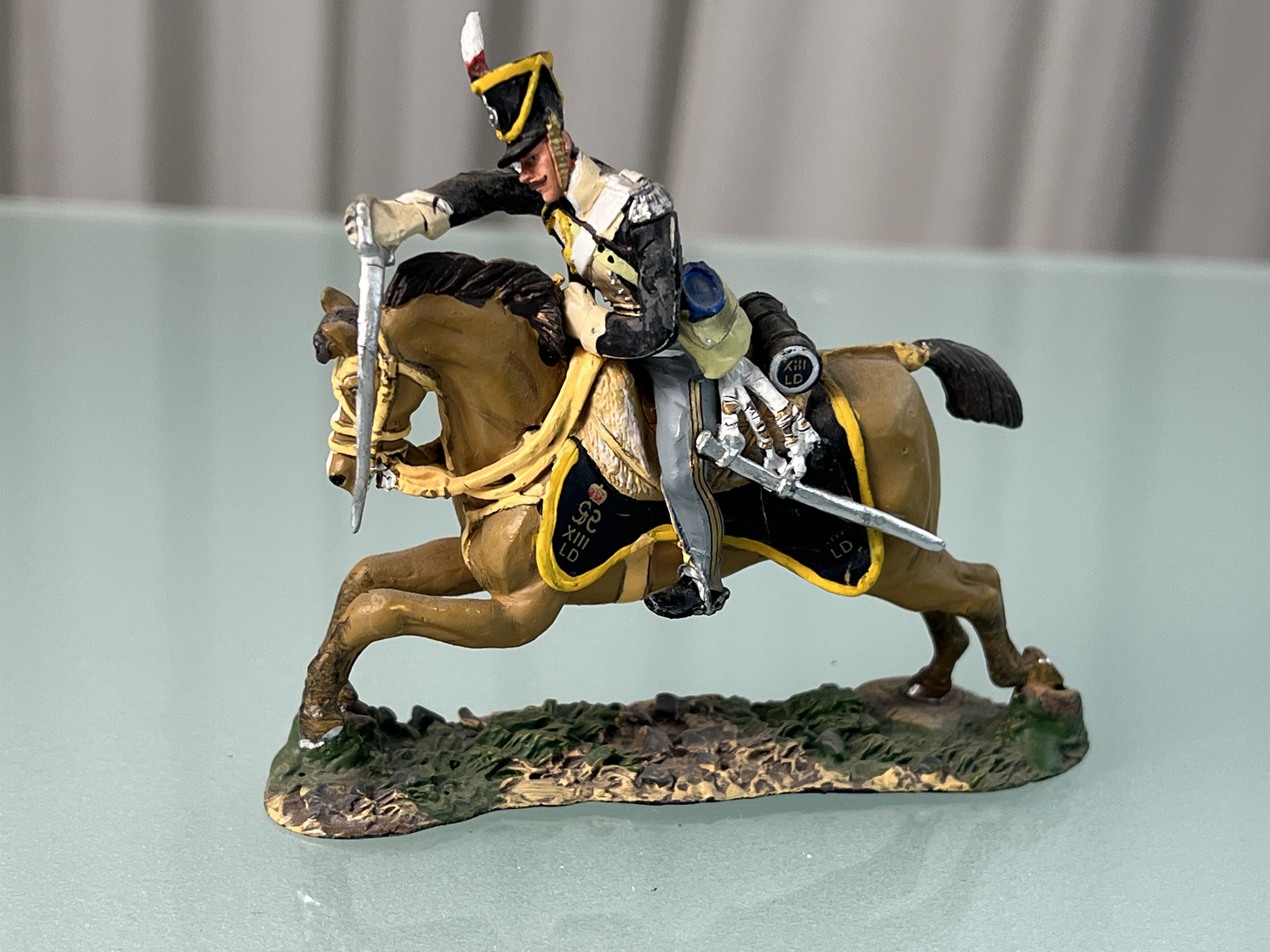 Del Prado Figur Zinn 9 cm. Top Zustand 