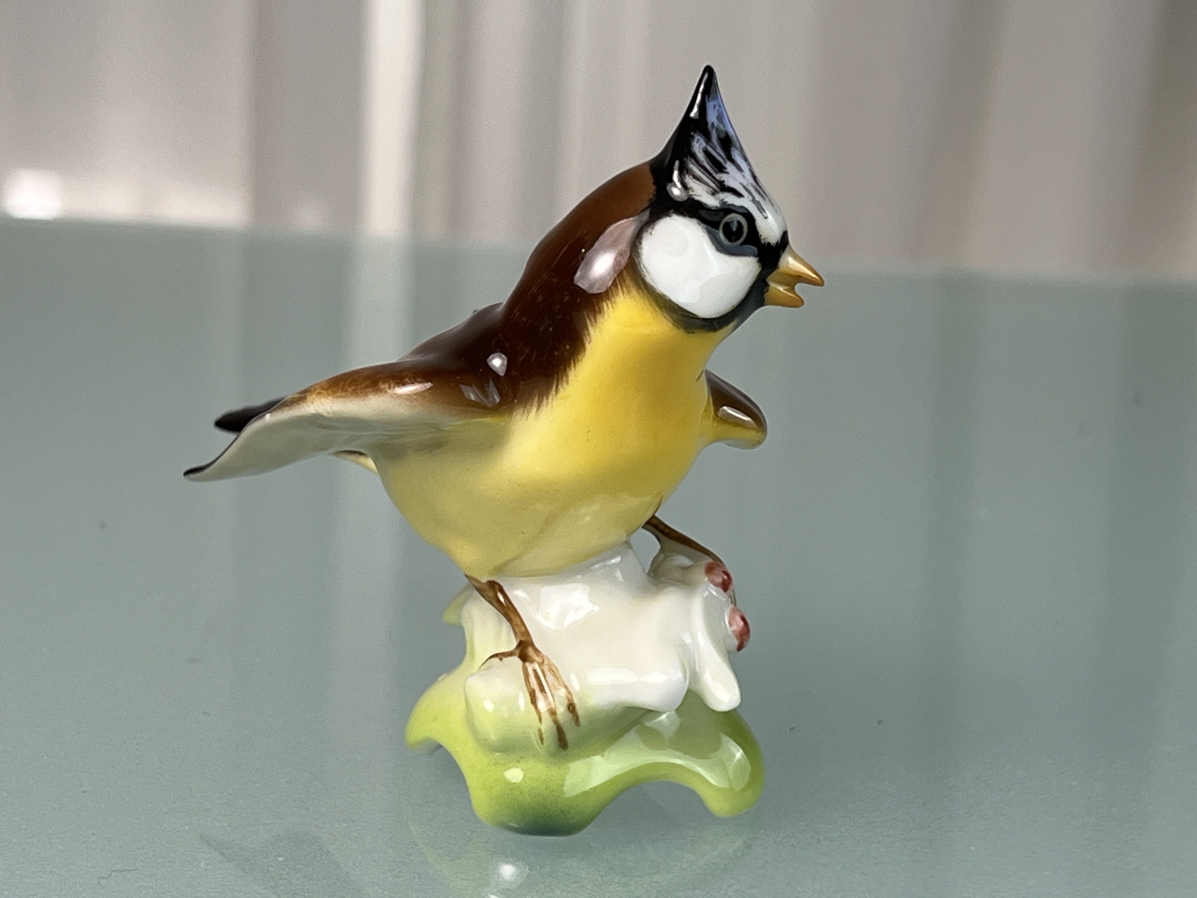 Hutschenreuther Porzellan Figur Vogel 8,3 cm - 1 Wahl. Top Zustand 
