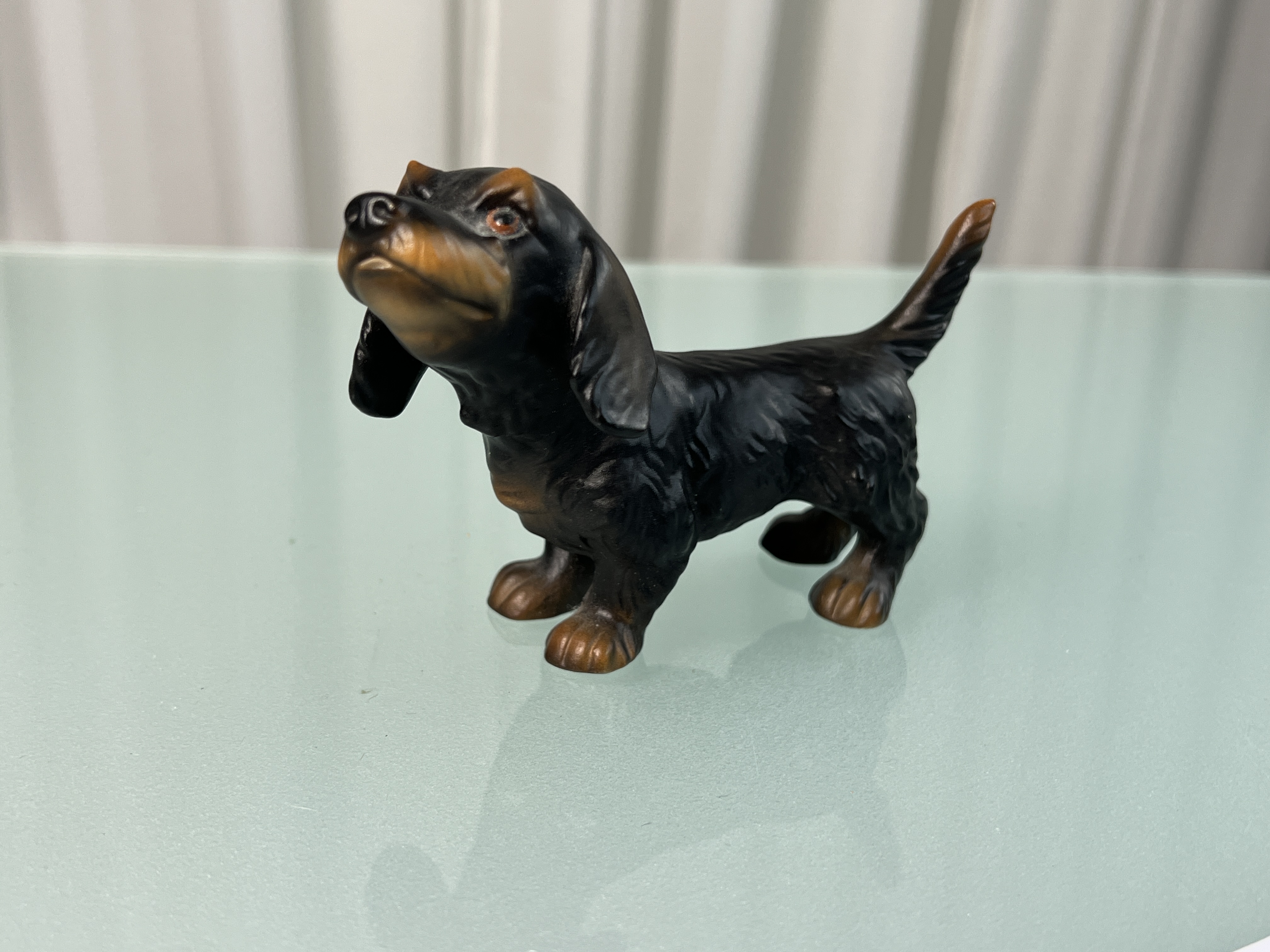Goebel Vogel Figur Hund Dackel 9 x 12 cm. 1 Wahl Top Zustand     